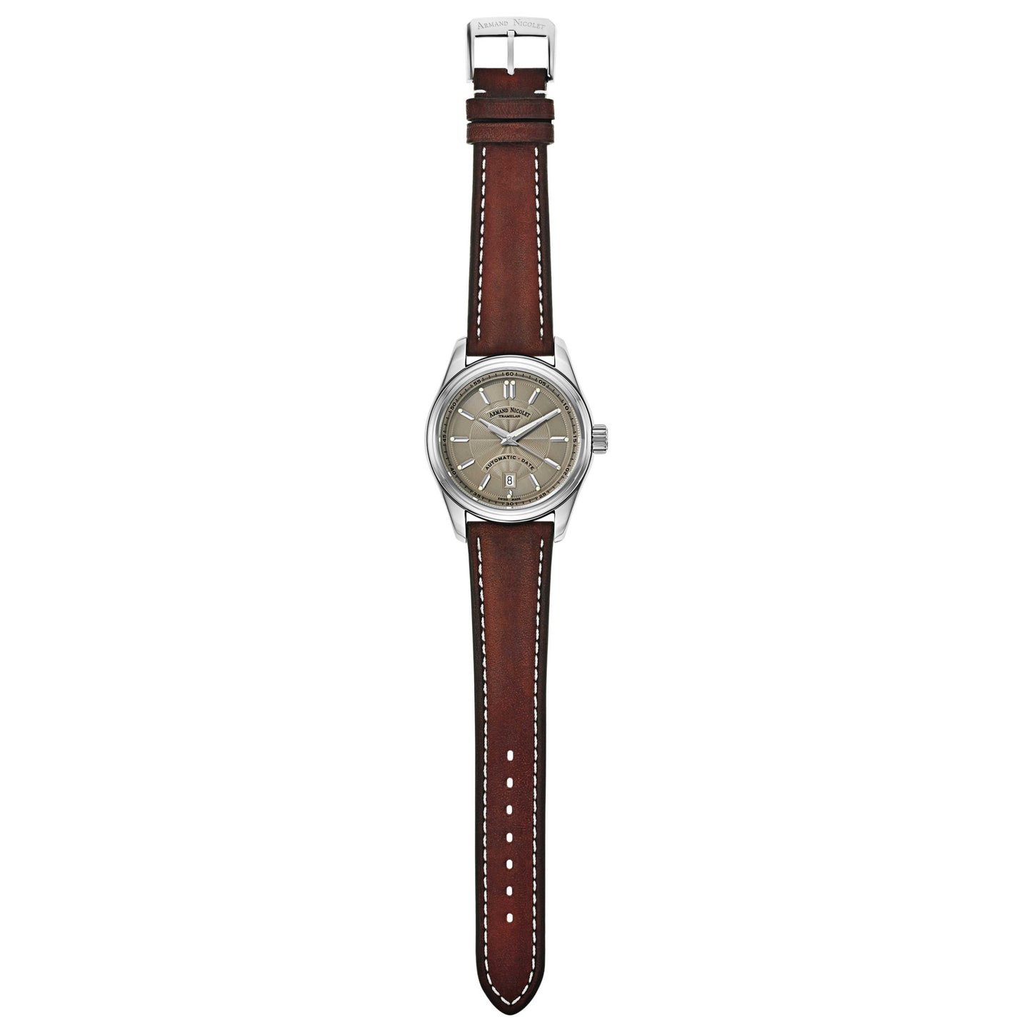 Armand Nicolet M02 Men's Automatic Watch 9140A2-GR-P140MR2 - Image #8