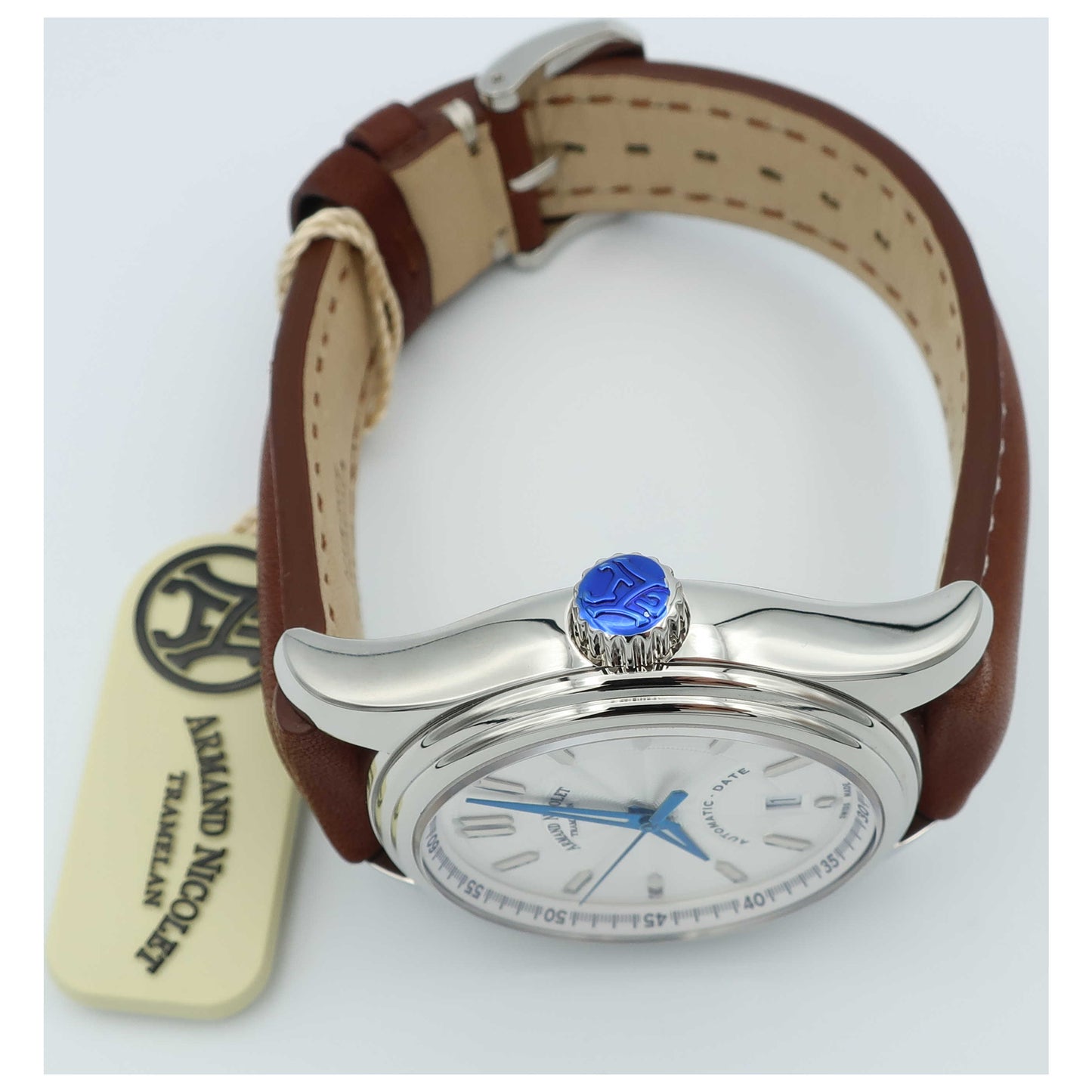 Armand Nicolet M02 Men's Automatic Watch 9140A2-NR-P140NR2-SD - Image #8