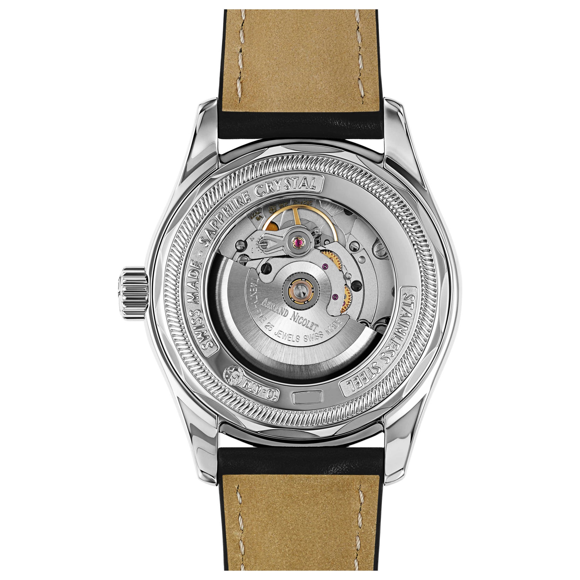 Armand Nicolet M02 Men's Automatic Watch 9140A2-NR-P140NR2 - Image #2