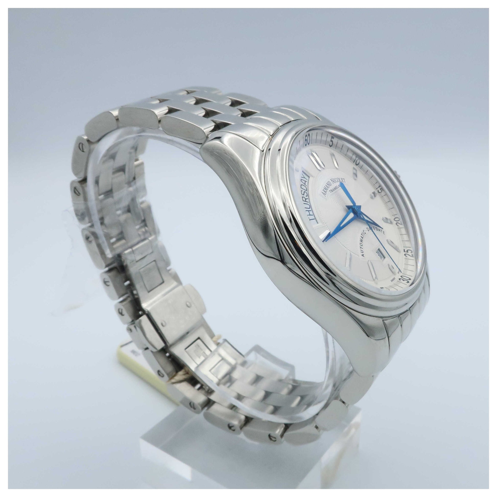 Armand Nicolet M02 Men's Automatic Watch 9141A-AG-M9140-SDV - Image #3