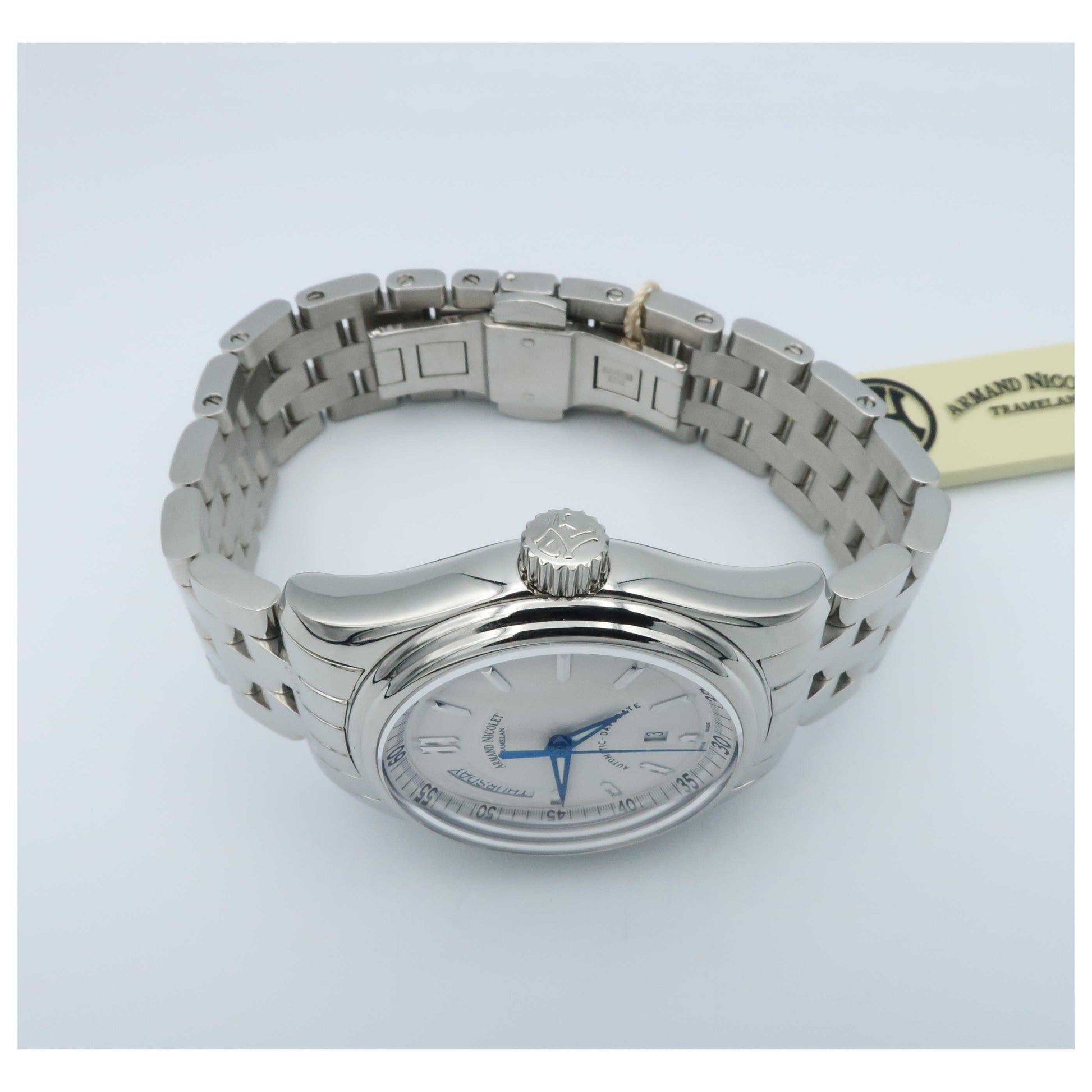 Armand Nicolet M02 Men's Automatic Watch 9141A-AG-M9140-SDV - Image #8