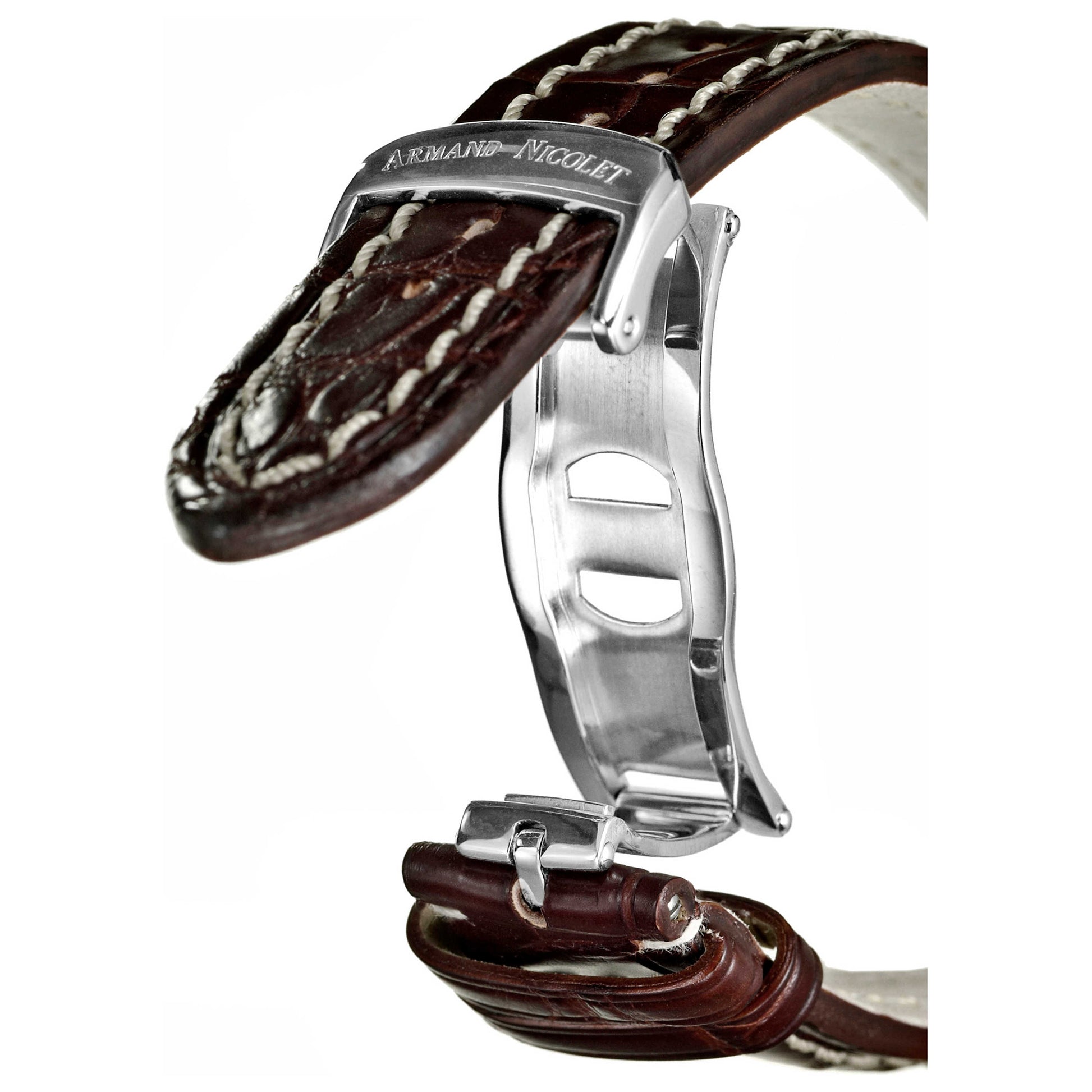 Armand Nicolet M02 Men's Watch 9141A-AG-P914MR2 - Image #7