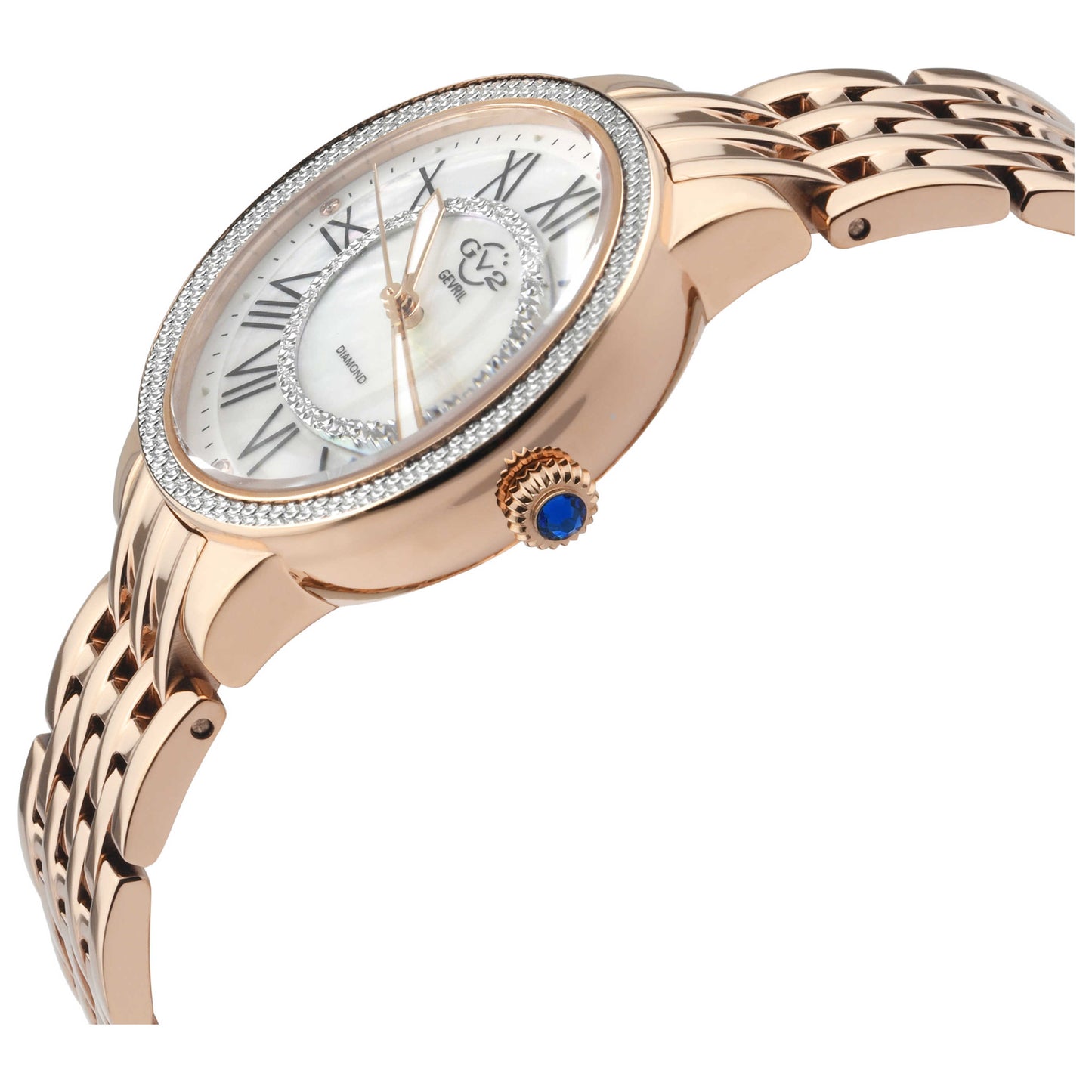 GV2 by Gevril Astor II Diamond Women's Quartz Watch 9141 - Image #4
