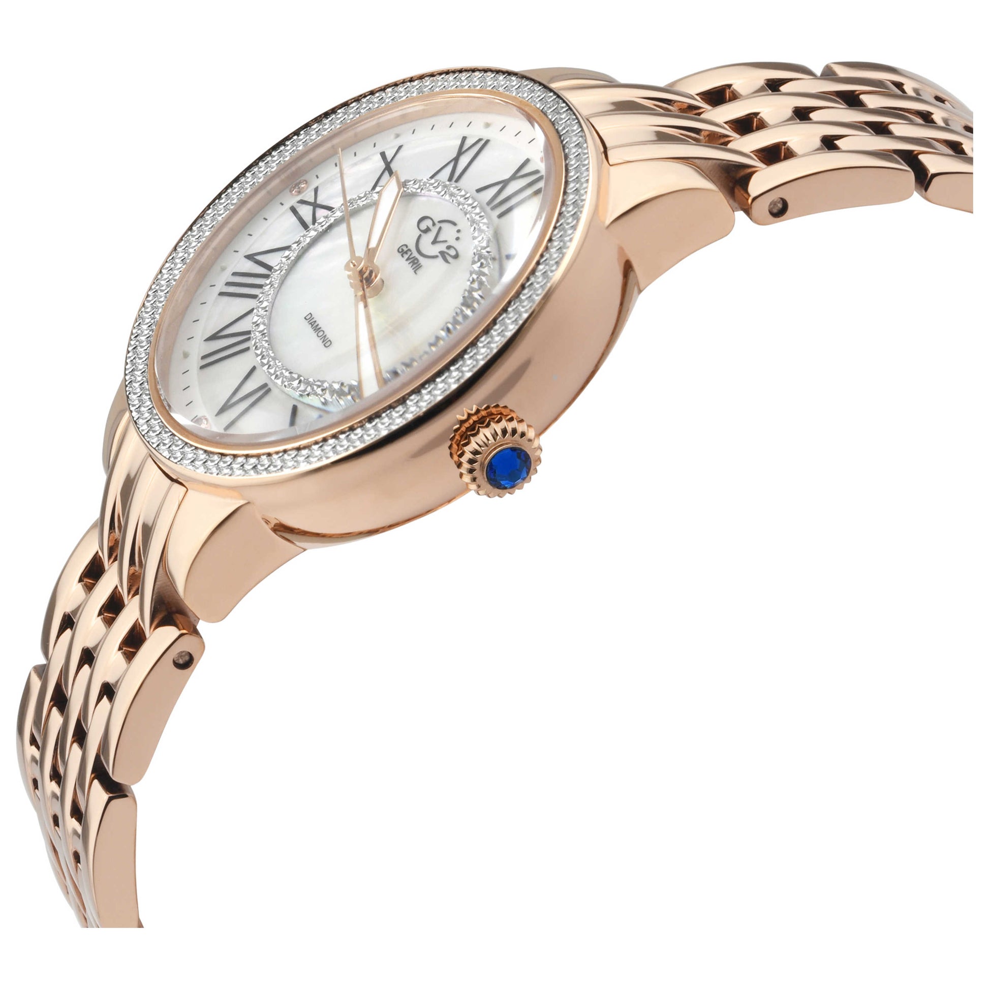 GV2 by Gevril Astor II Diamond Women's Quartz Watch 9141 - Image #4