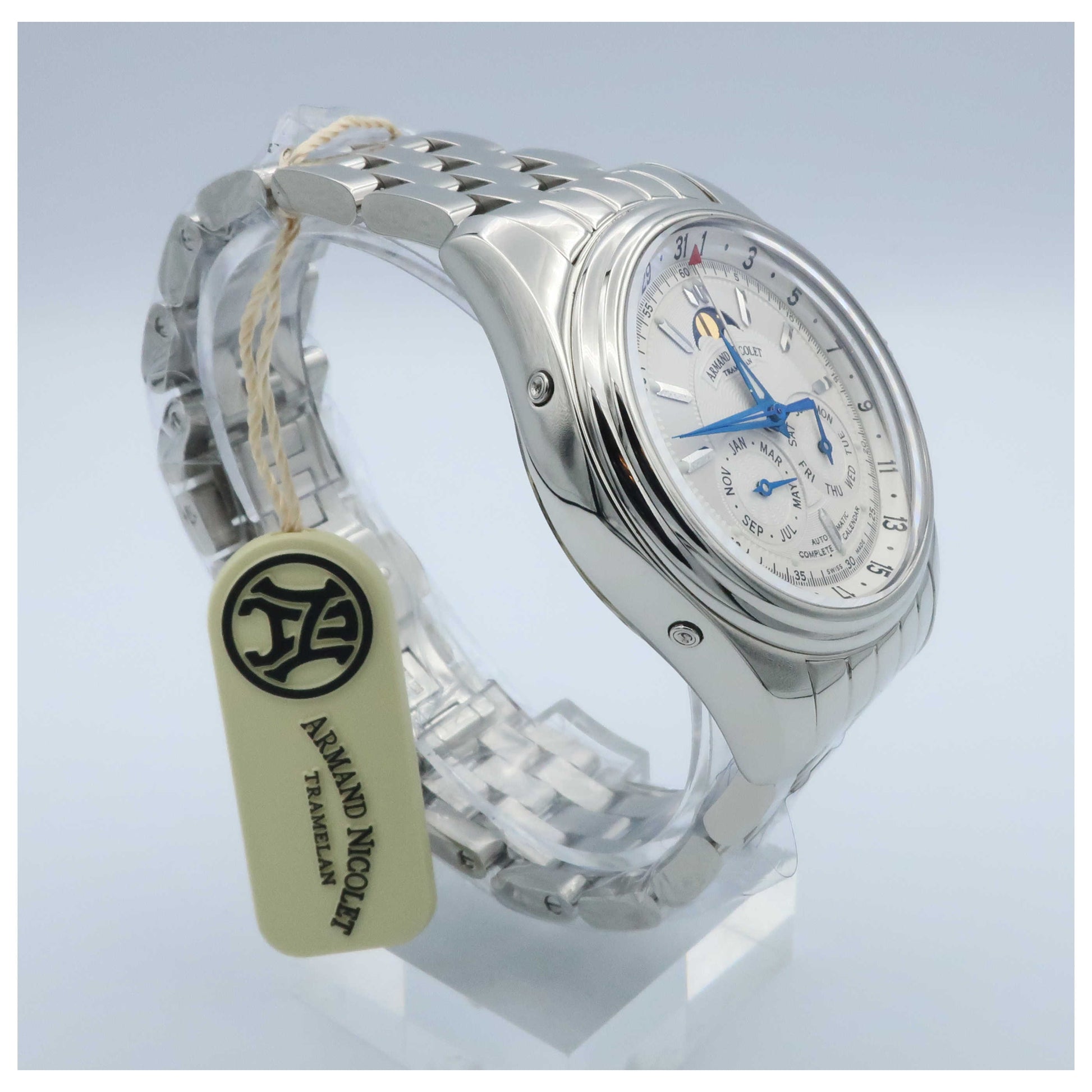 Armand Nicolet M02 Men's Automatic Watch 9142B-AG-M9140-SD - Image #3