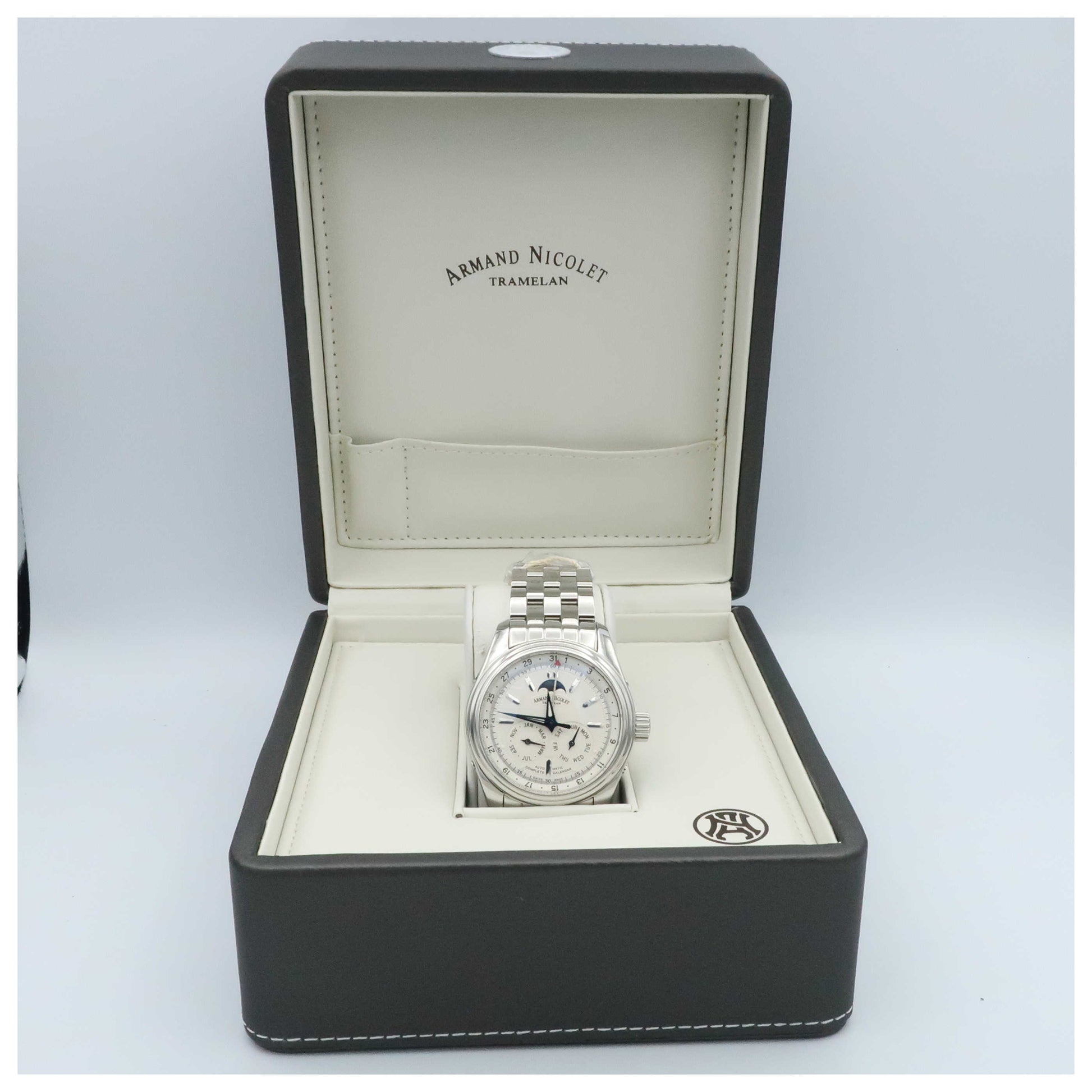 Armand Nicolet M02 Men's Automatic Watch 9142B-AG-M9140-SD - Image #6