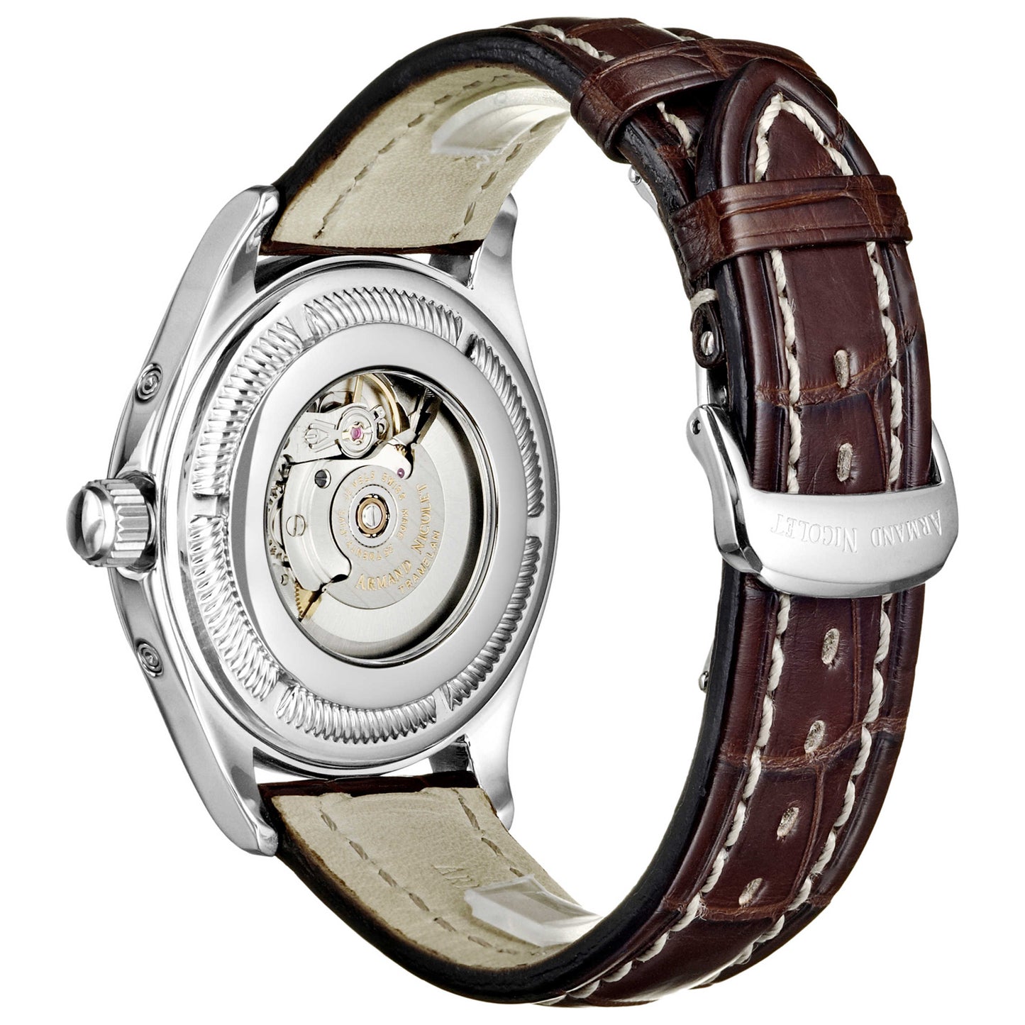 Armand Nicolet M02 Men's Automatic Watch 9142B-AG-P914MR2 - Image #2