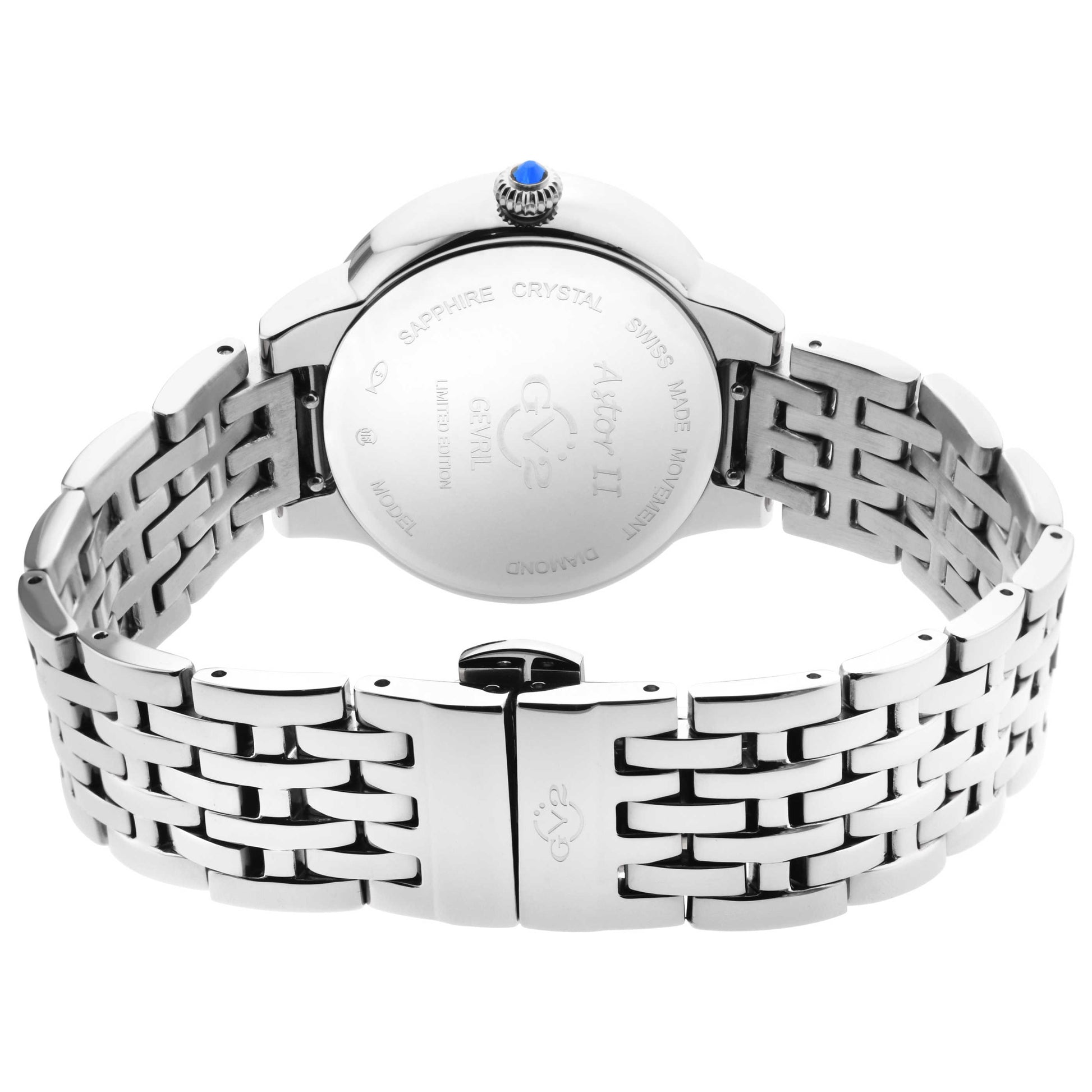 GV2 by Gevril Astor II Diamond Women's Quartz Watch 9143 - Image #2