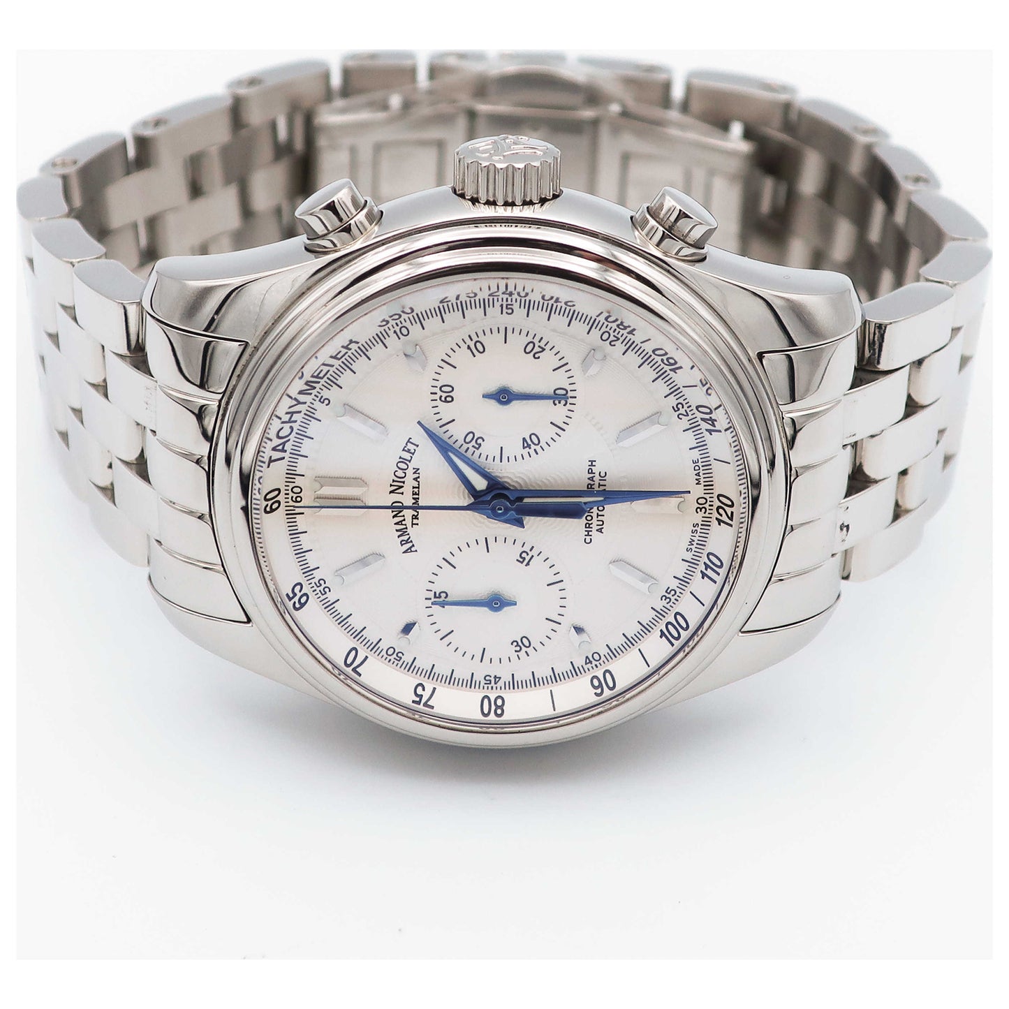 Armand Nicolet M02 Men's Automatic Watch 9144A-AG-M9140-SDV - Image #8