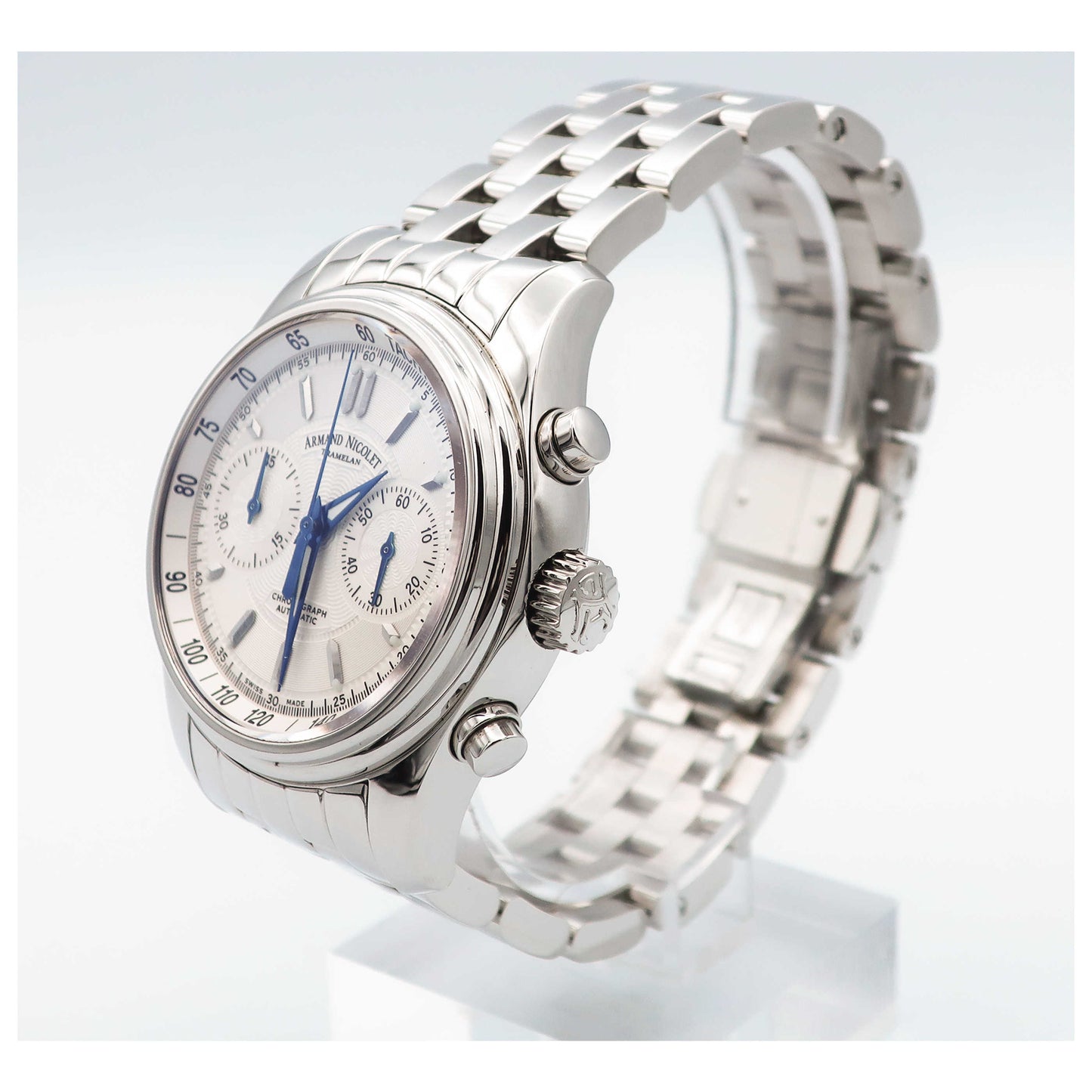 Armand Nicolet M02 Men's Automatic Watch 9144A-AG-M9140-SDV - Image #4