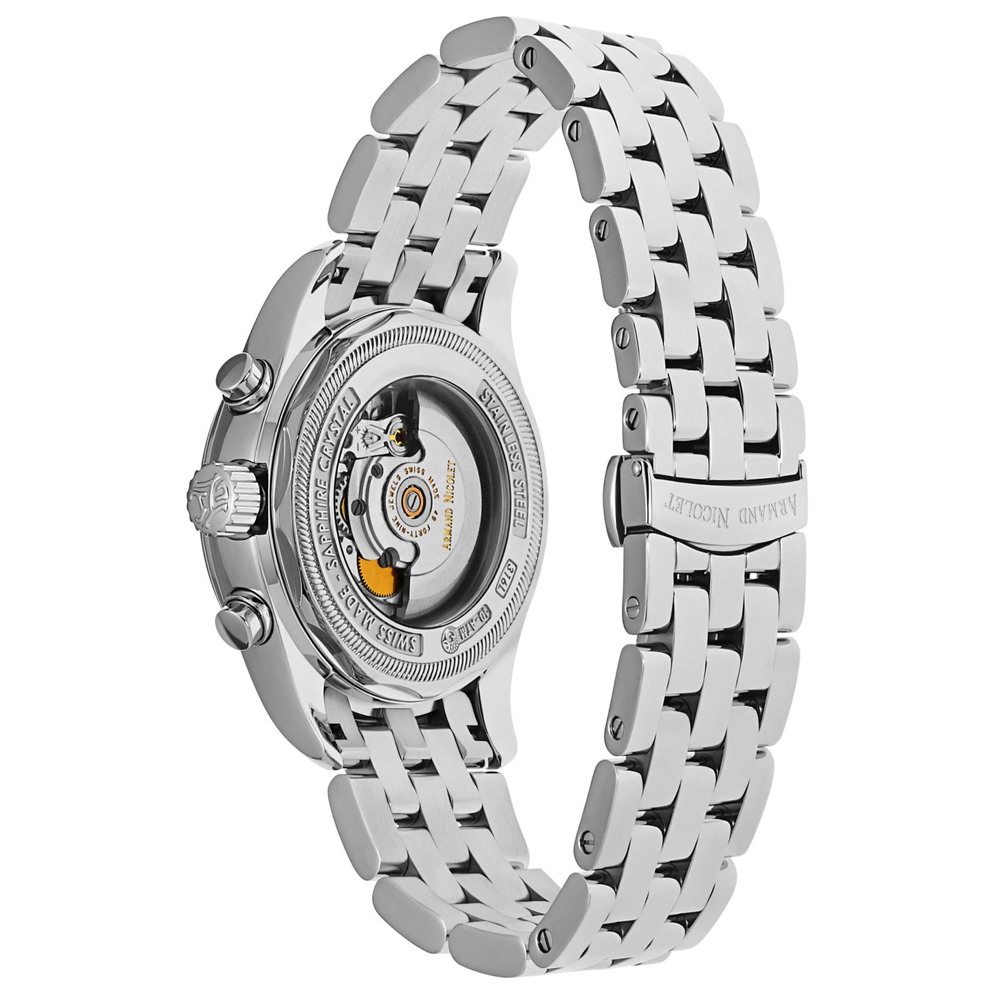 Armand Nicolet M02 Men's Automatic Watch 9144A-AG-M9140 - Image #2