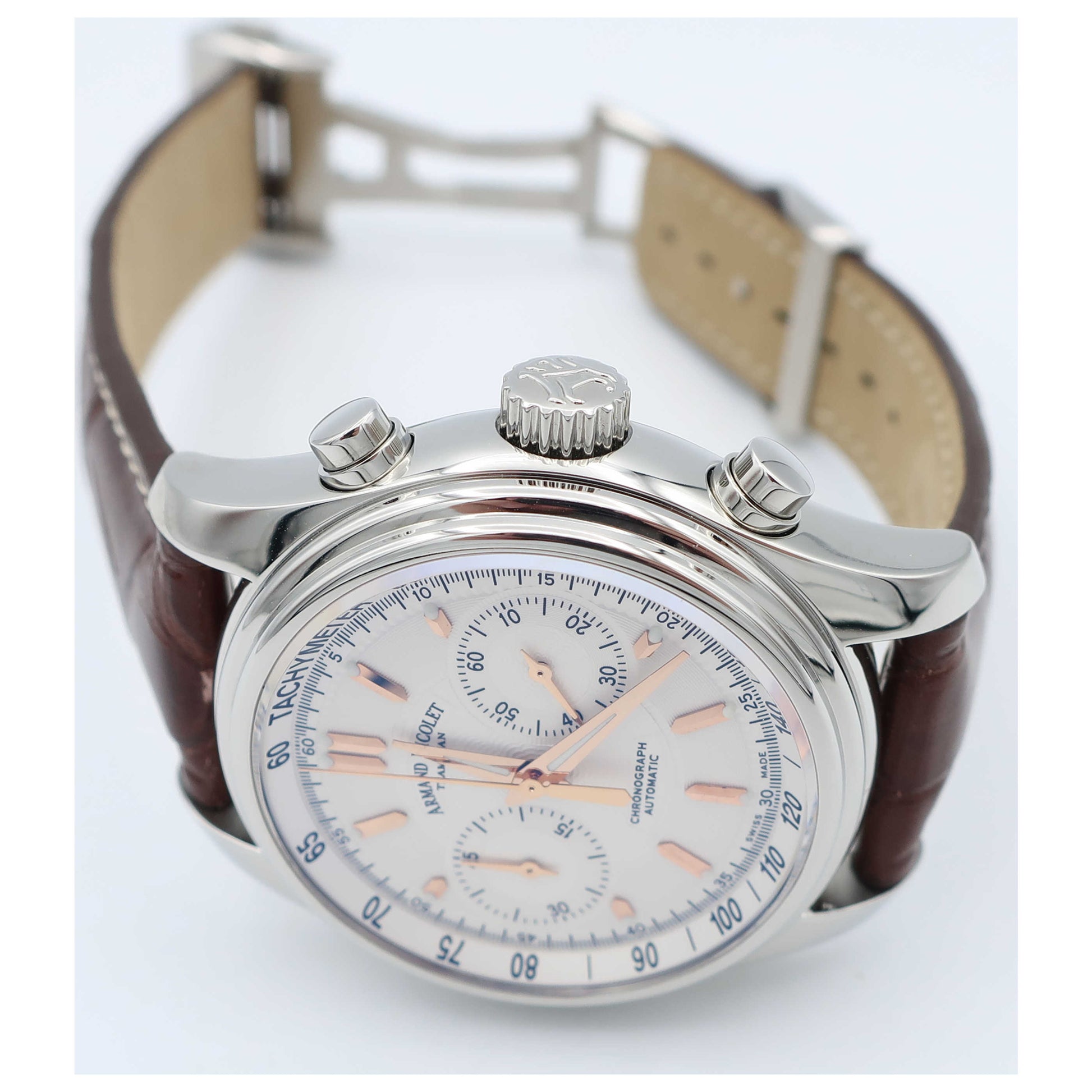 Armand Nicolet M02 Men's Automatic Watch 9144A-AS-P974MR2-PO - Image #8