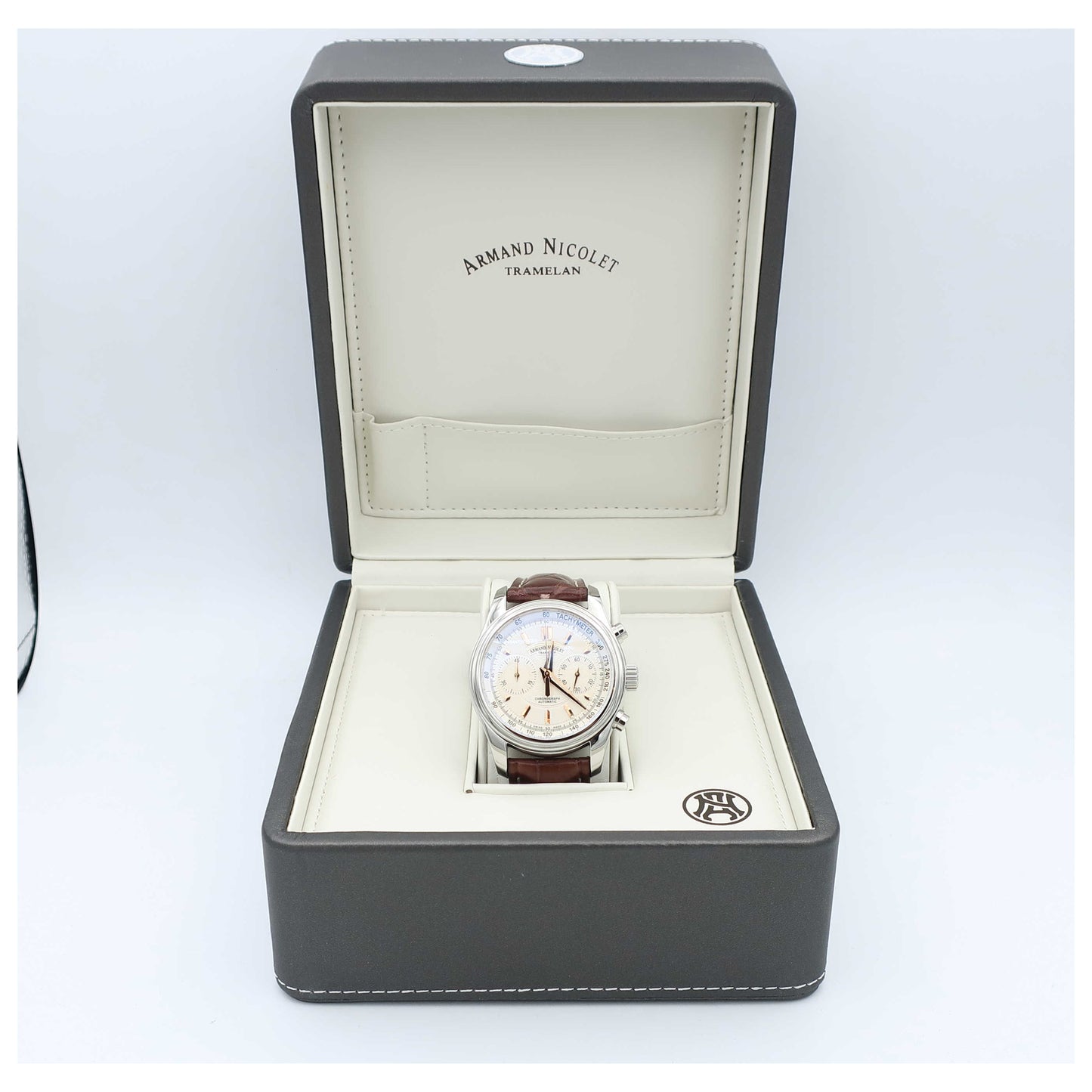 Armand Nicolet M02 Men's Automatic Watch 9144A-AS-P974MR2-PO - Image #6