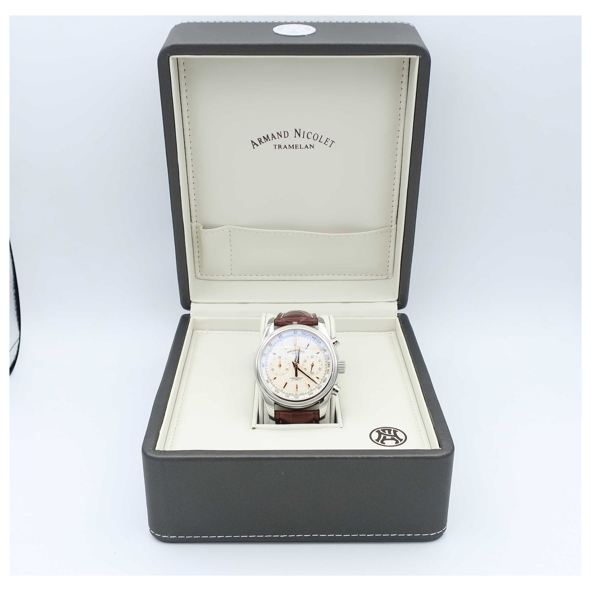 Armand Nicolet M02 Men's Automatic Watch 9144A-AS-P974MR2-PO - Image #6