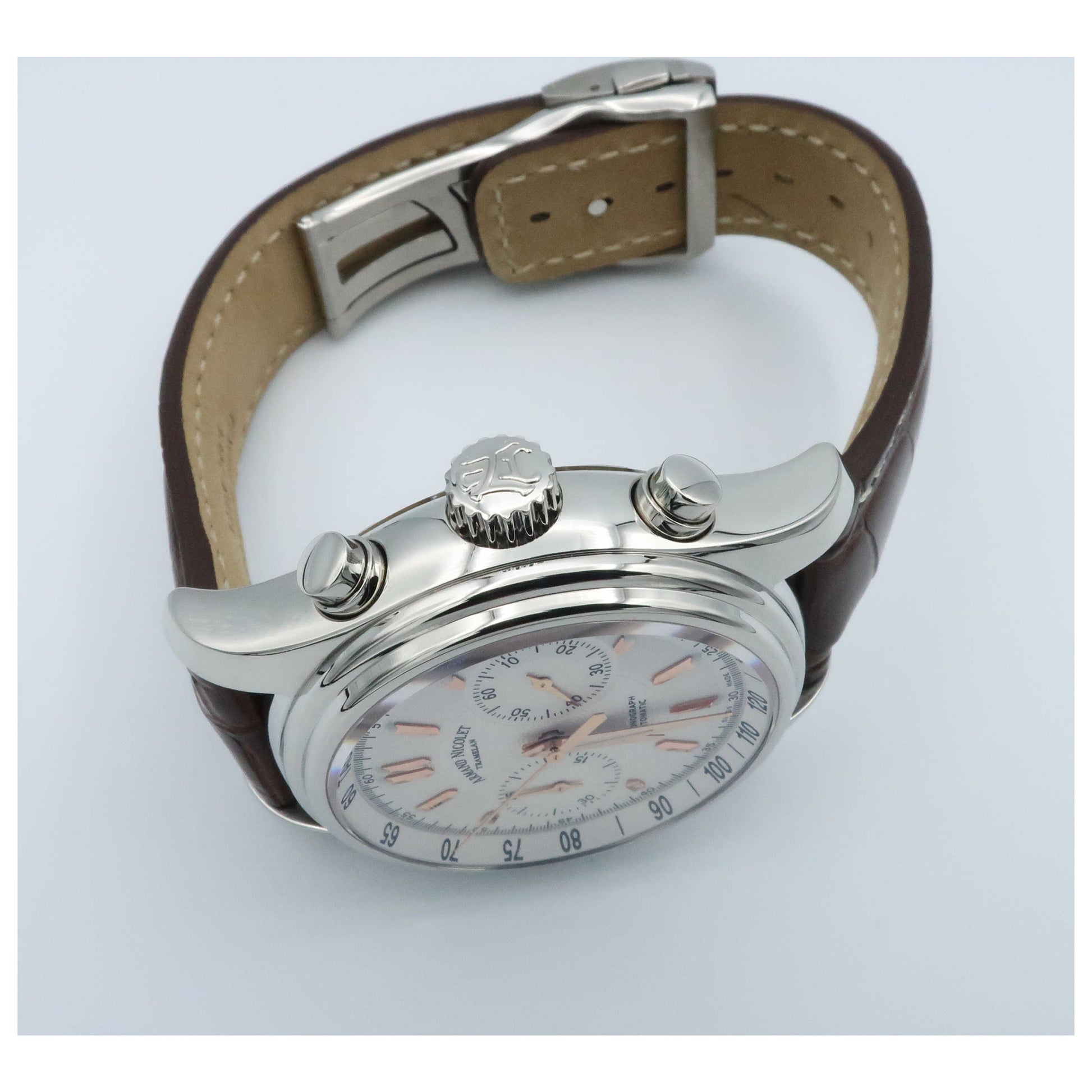 Armand Nicolet M02 Men's Automatic Watch 9144A-AS-P974MR2-SDV - Image #8