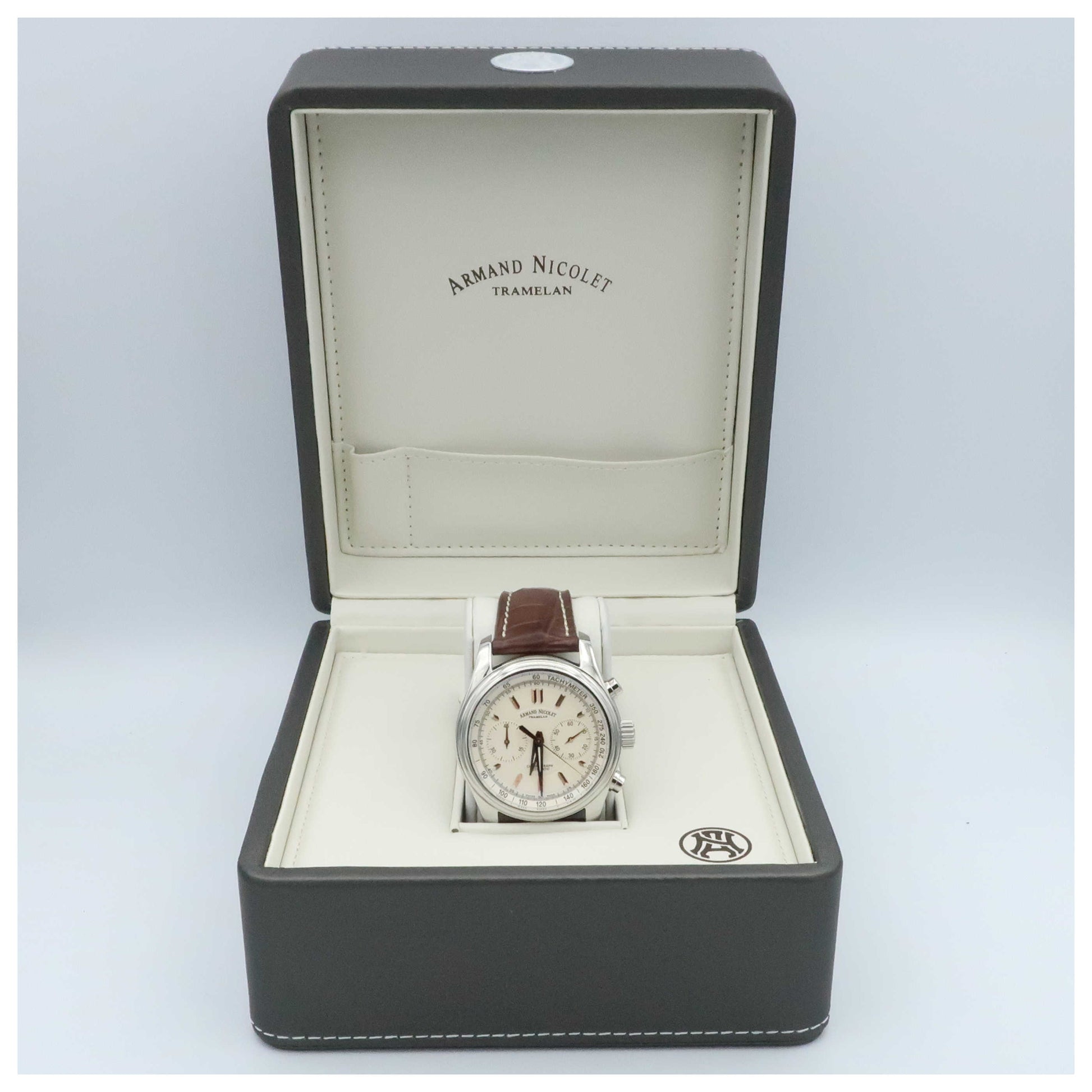 Armand Nicolet M02 Men's Automatic Watch 9144A-AS-P974MR2-SDV - Image #6