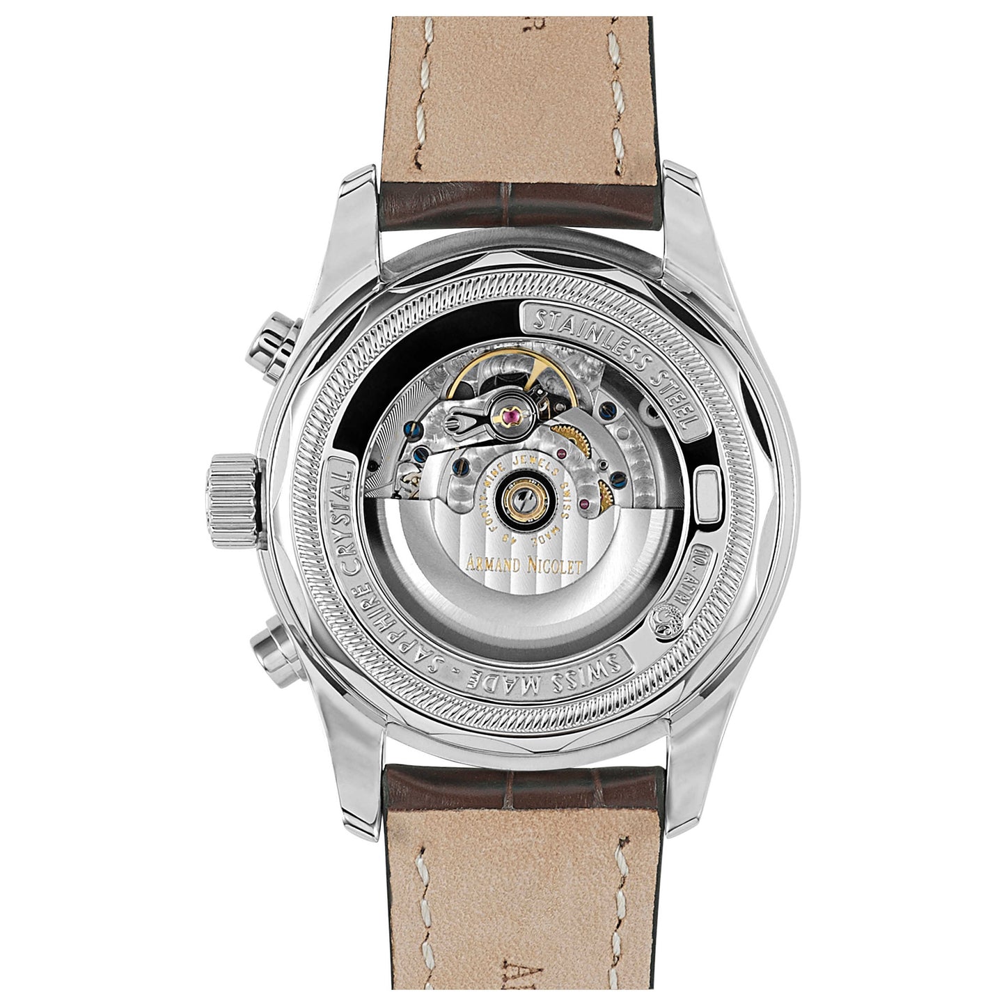 Armand Nicolet M02 Men's Automatic Watch 9144A-AS-P974MR2 - Image #2