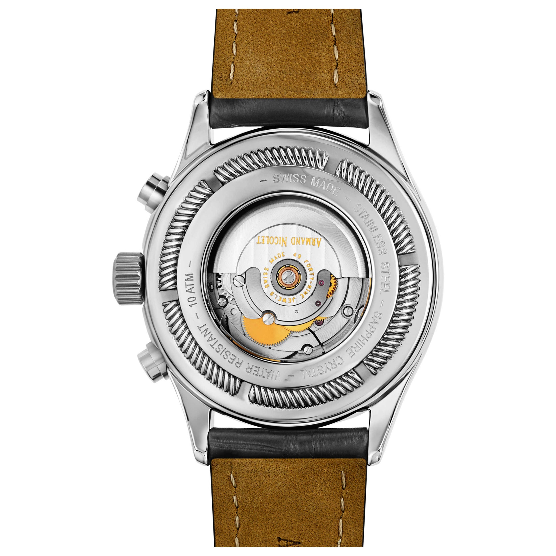 Armand Nicolet M02 Men's Automatic Watch 9144A-NR-P974NR2 - Image #2