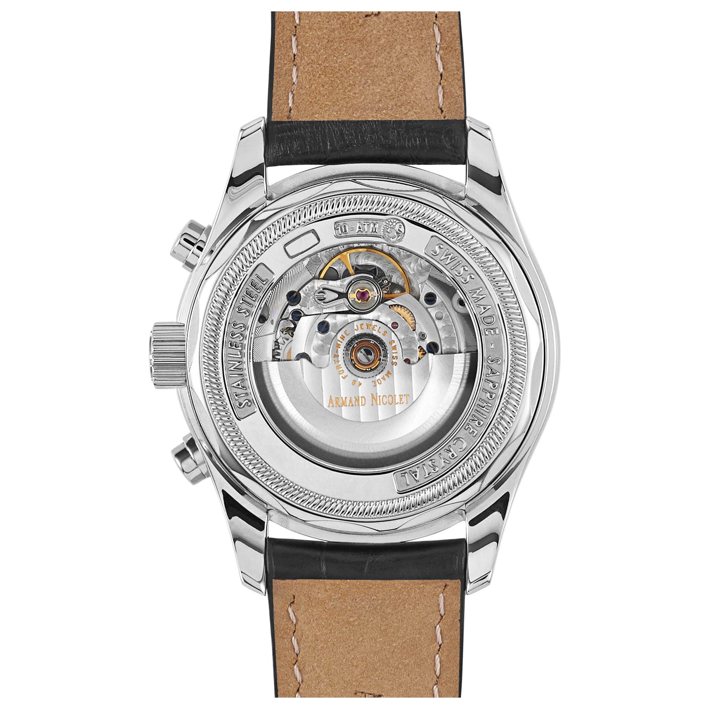 Armand Nicolet M02 Men's Automatic Watch 9144A-NS-P974NR2 - Image #2