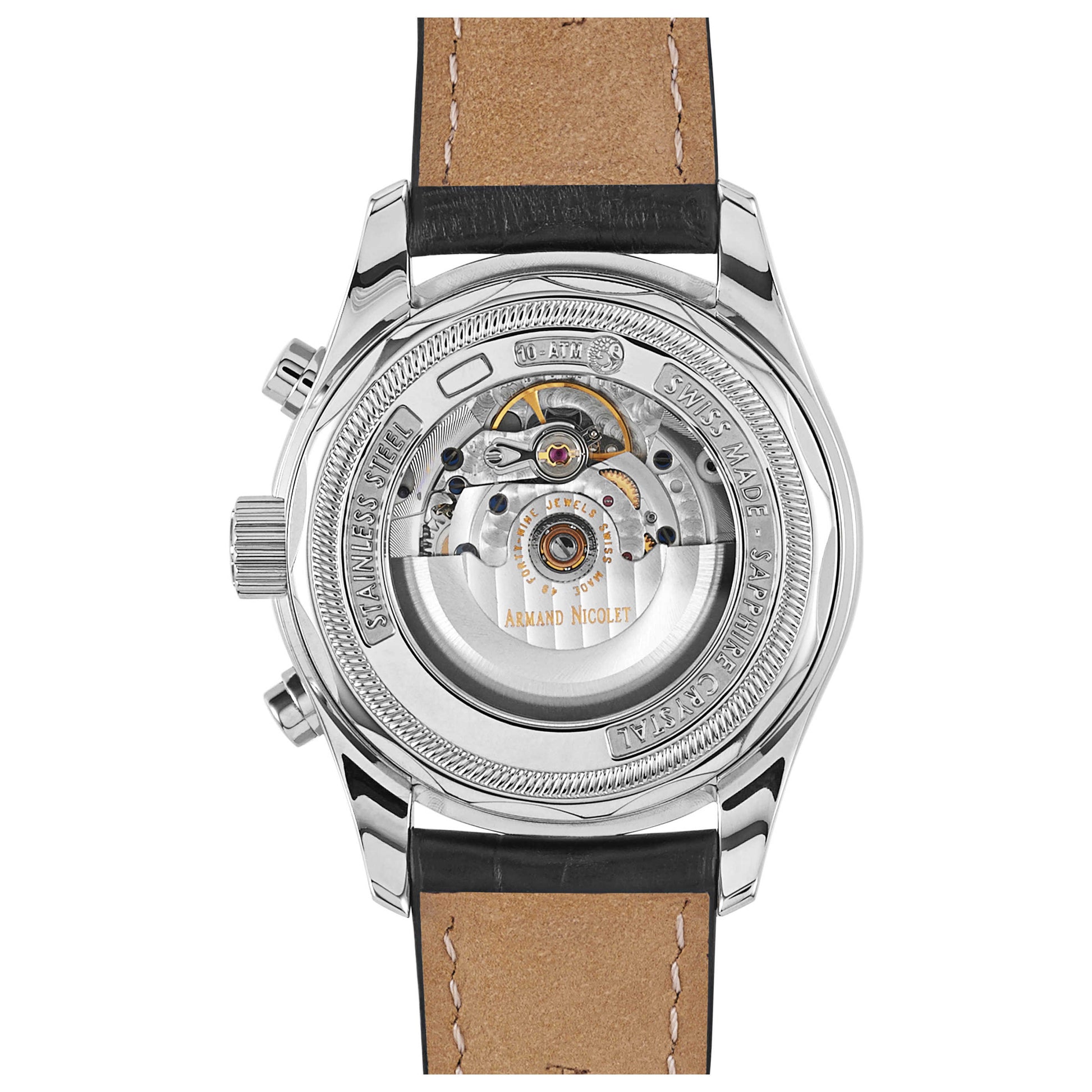 Armand Nicolet M02 Men's Automatic Watch 9144A-NS-P974NR2 - Image #2