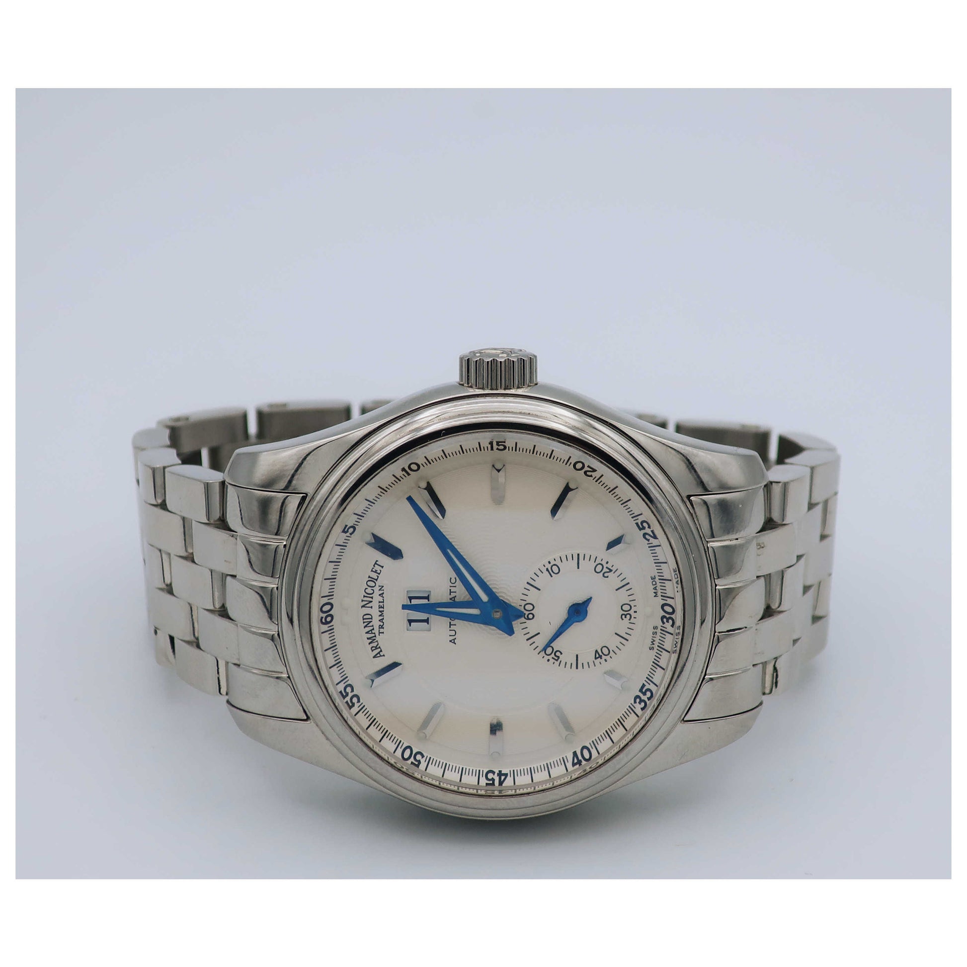 Armand Nicolet M02 Men's Automatic Watch 9146A-AG-M9140-PO - Image #8