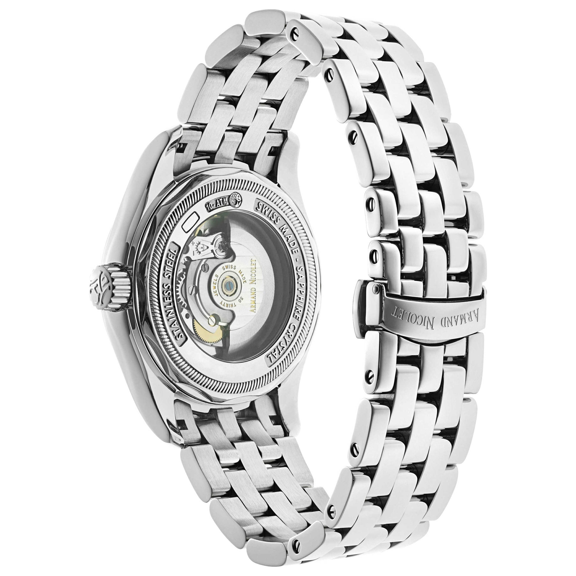 Armand Nicolet M02 Men's Automatic Watch 9146A-AG-M9140 - Image #2