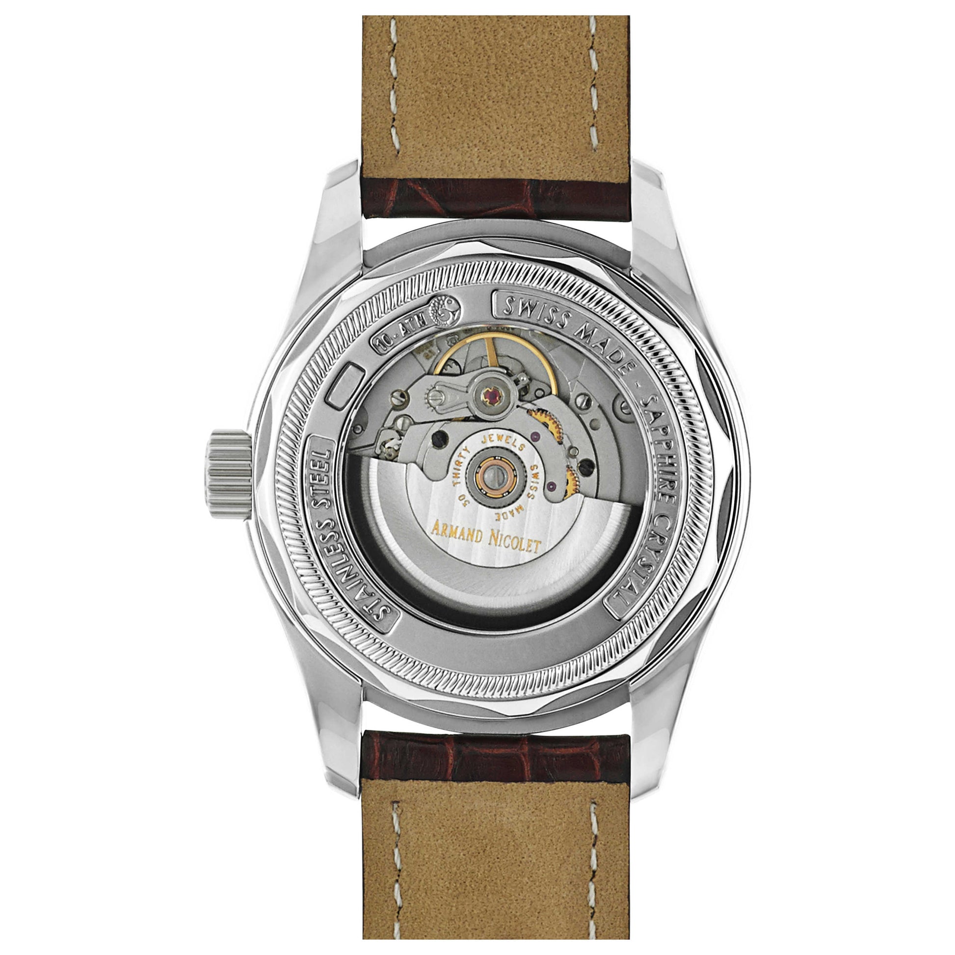 Armand Nicolet M02 Men's Automatic Watch 9146A-AS-P974MR2 - Image #2