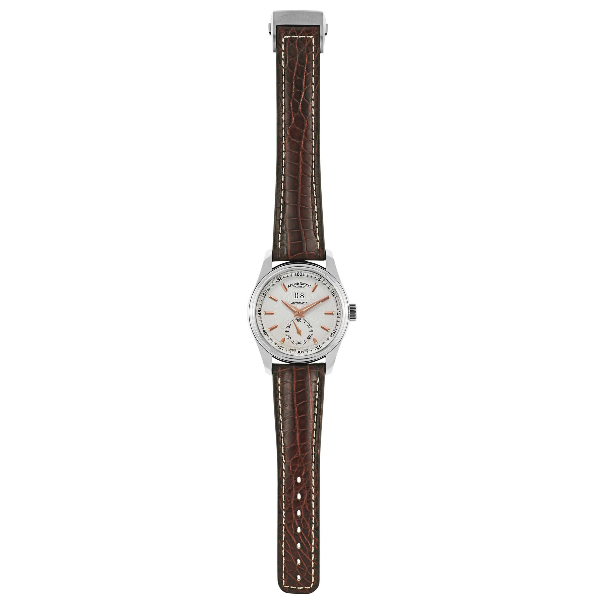 Armand Nicolet M02 Men's Automatic Watch 9146A-AS-P974MR2 - Image #8