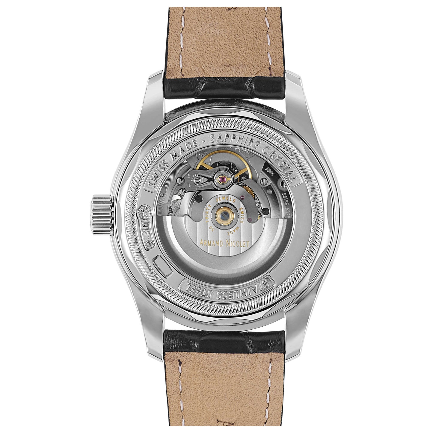 Armand Nicolet M02 Men's Automatic Watch 9146A-NS-P974NR2 - Image #2