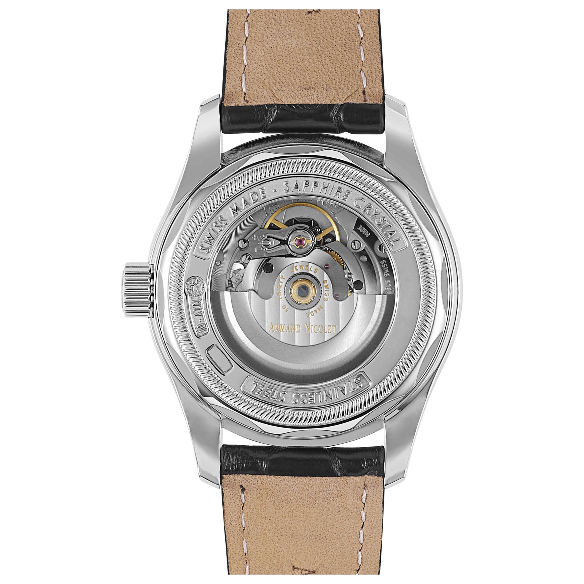 Armand Nicolet M02 Men's Automatic Watch 9146A-NS-P974NR2 - Image #2