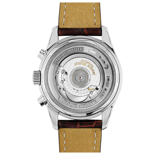 Armand Nicolet M02 Men's Automatic Watch 9148A-2-AG-P974MR2 - Image #2