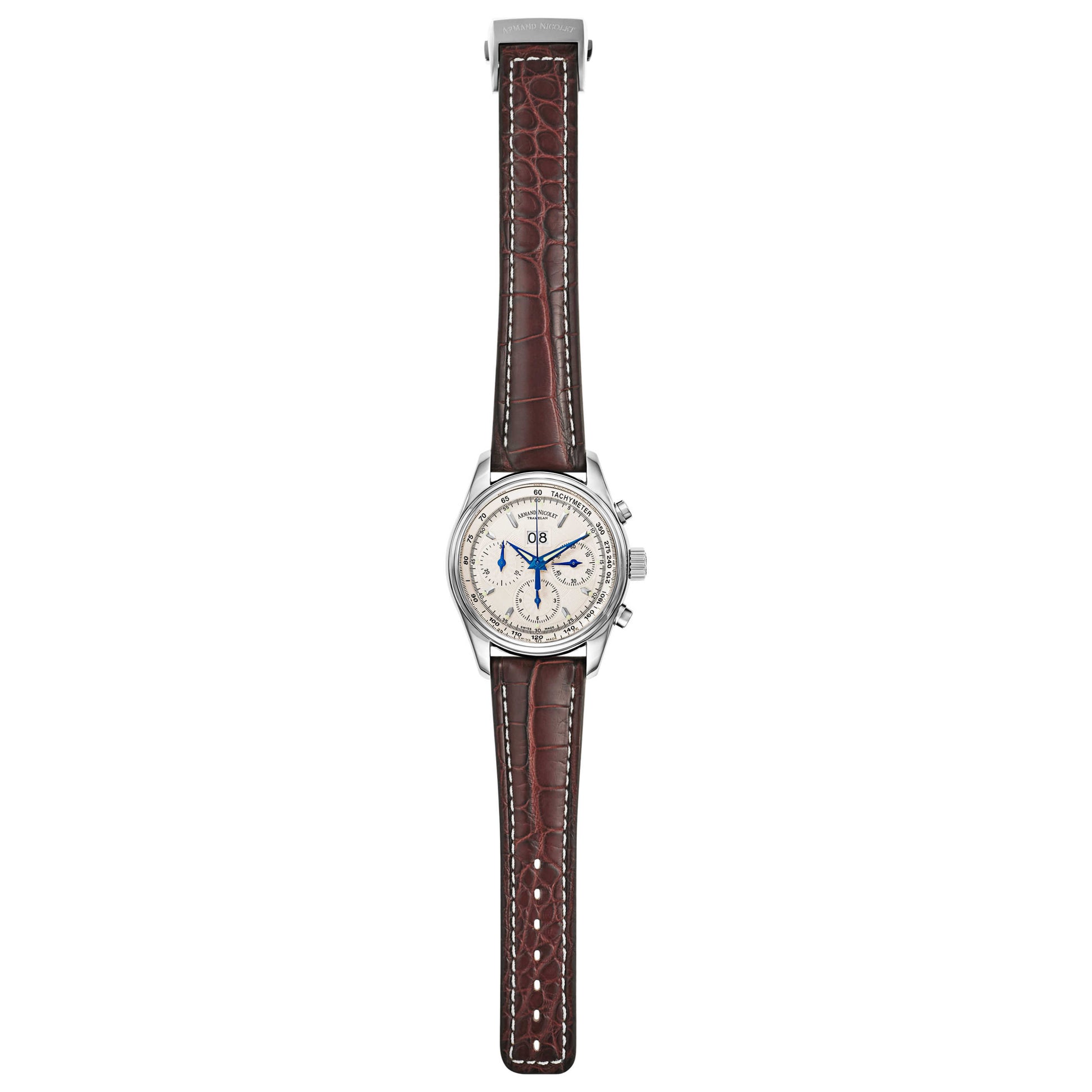 Armand Nicolet M02 Men's Automatic Watch 9148A-2-AG-P974MR2 - Image #8