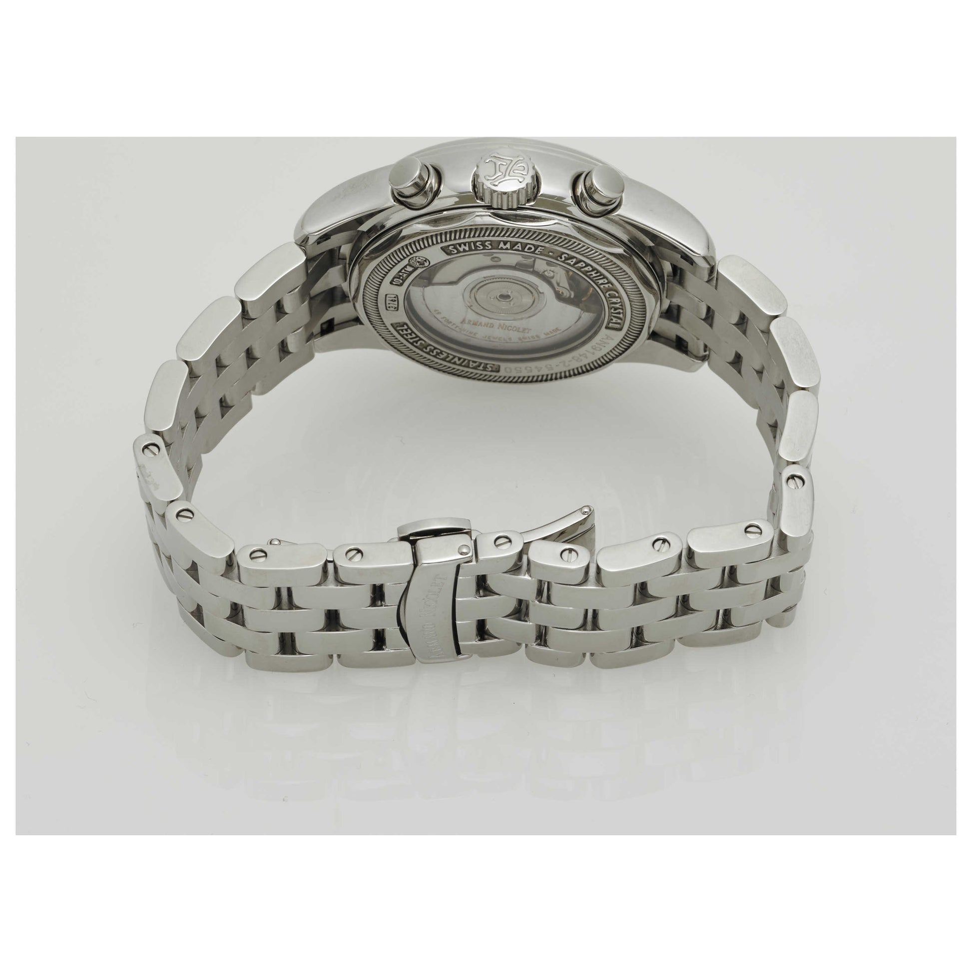 Armand Nicolet M02 Men's Automatic Watch 9148A-AG-M9140-SDV - Image #2