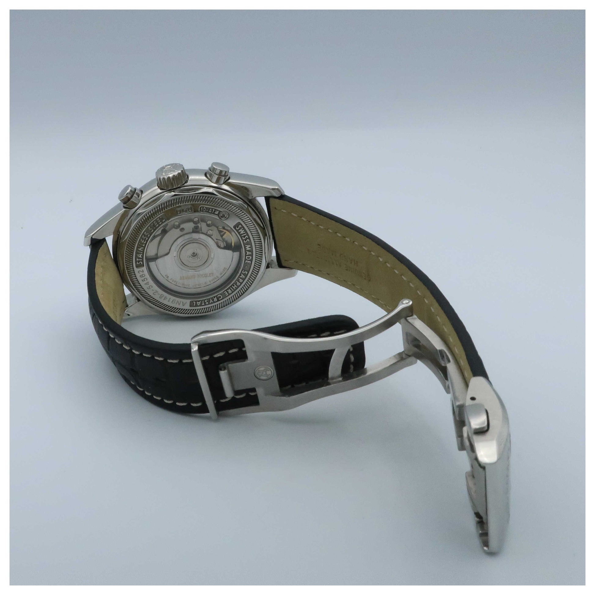 Armand Nicolet M02 Men's Automatic Watch 9148A-NR-P974NR2-SDV - Image #2