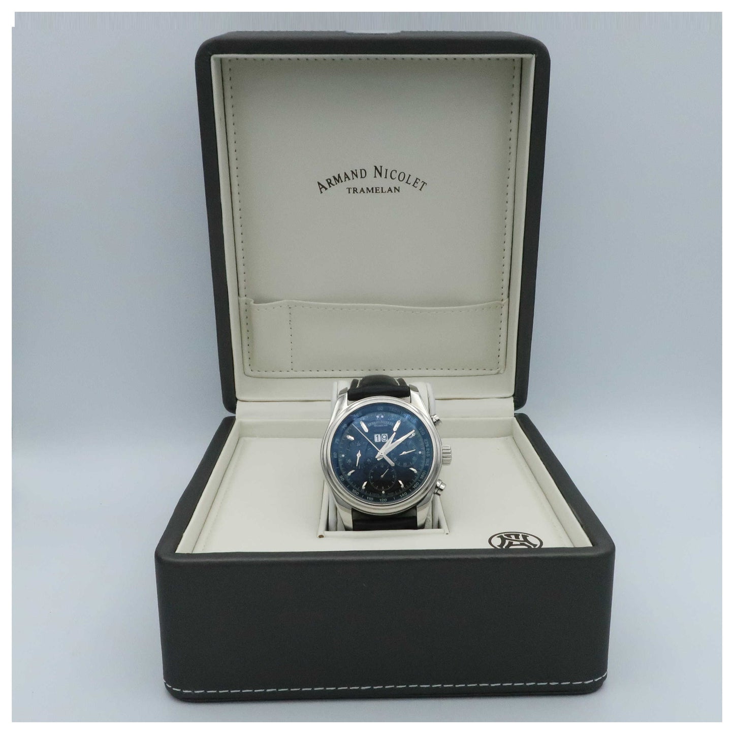 Armand Nicolet M02 Men's Automatic Watch 9148A-NR-P974NR2-SDV - Image #6