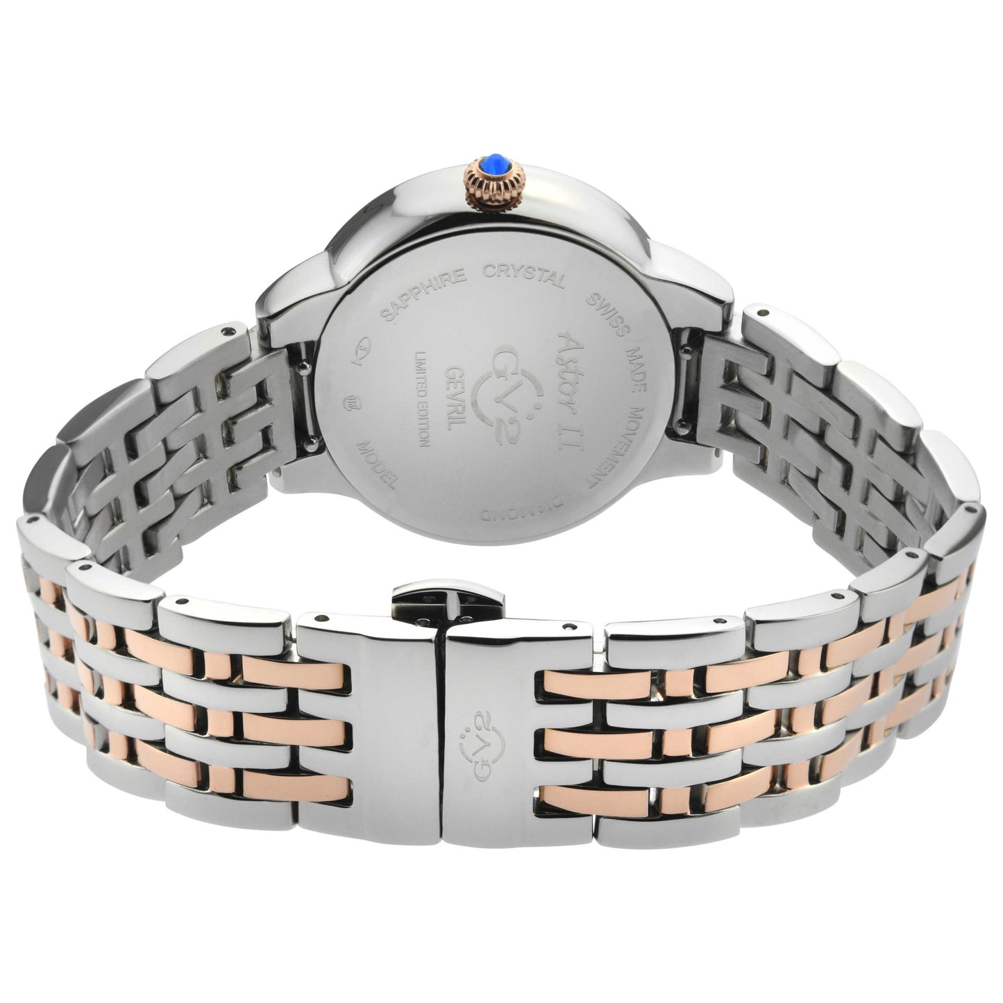 GV2 by Gevril Astor II Diamond Women's Quartz Watch 9149 - Image #2