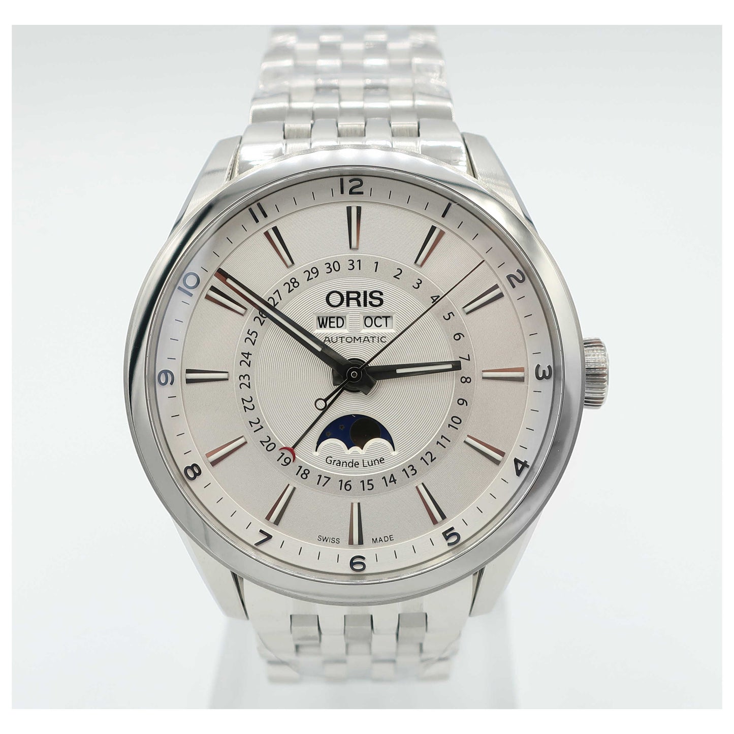 Front view of Oris Artix Men's Automatic Watch 915-7643-4031-MB-SD