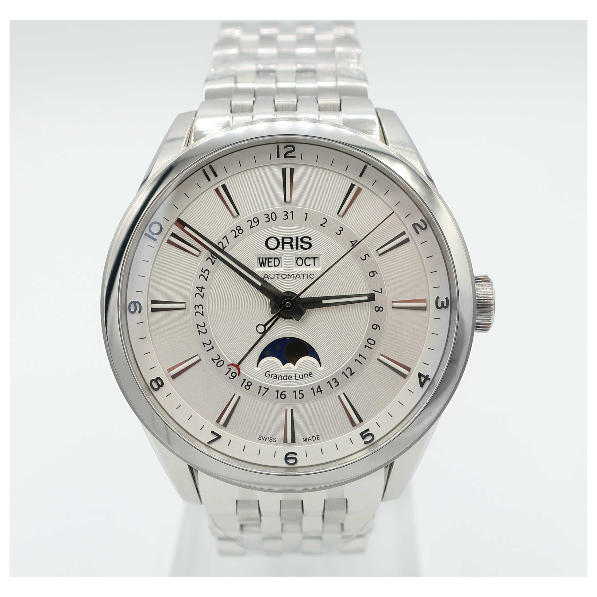 Front view of Oris Artix Men's Automatic Watch 915-7643-4031-MB-SD