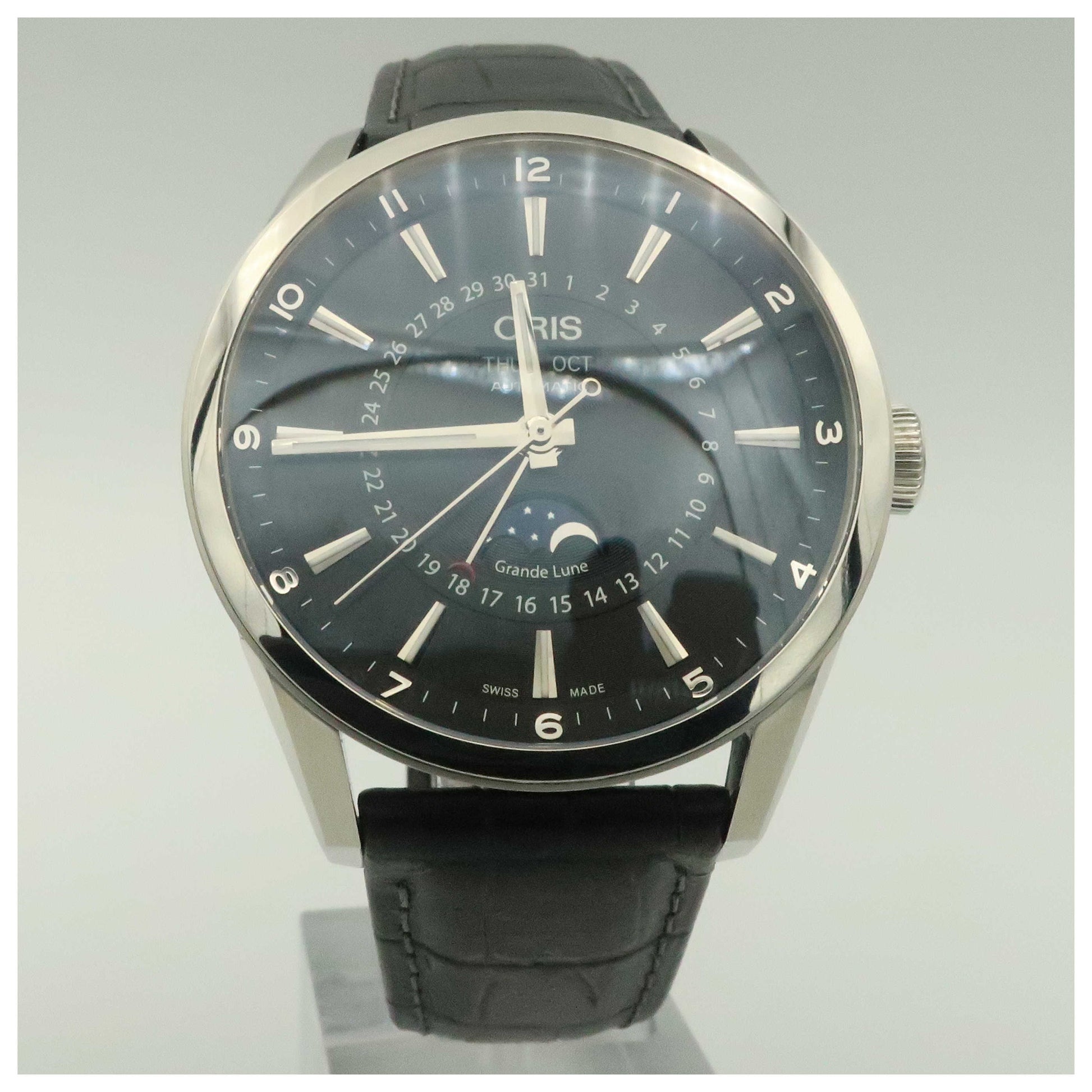 Front view of Oris Artix Men's Automatic Watch 915-7643-4034-LS-SD
