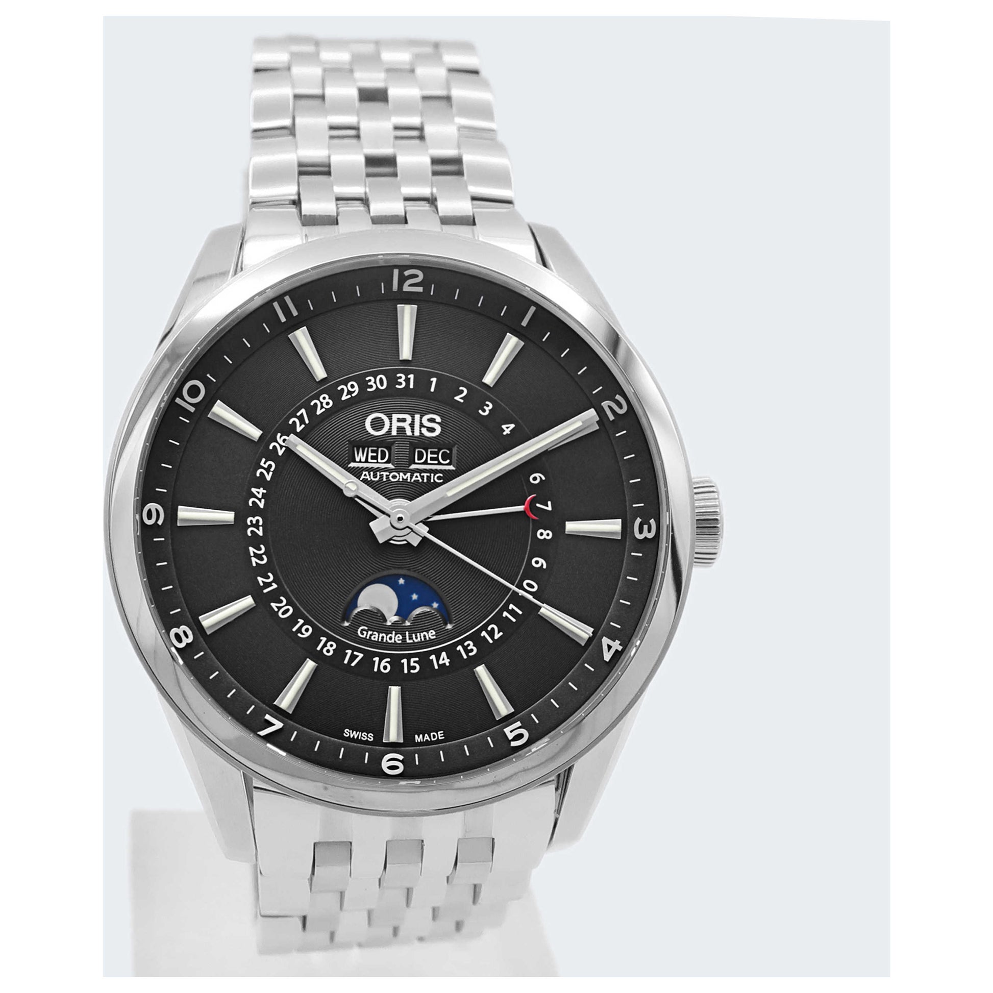 Front view of Oris Artix Men's Automatic Watch 915-7643-4034-MB-SD