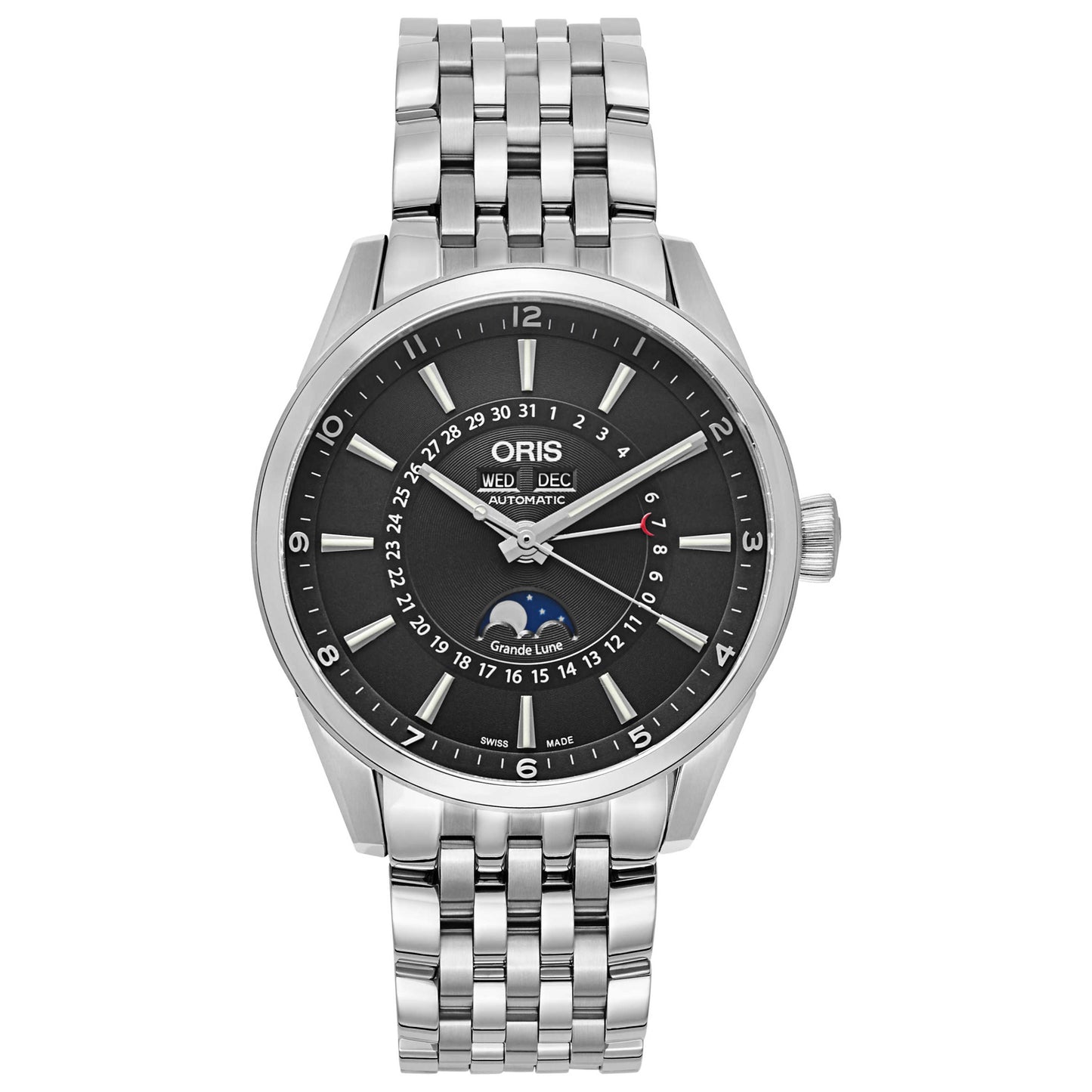 Front view of Oris Artix Men's Automatic Watch 915-7643-4034-MB