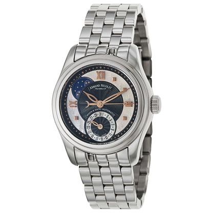 Front view of Armand Nicolet M03 Women's Automatic Watch 9151A-NS-M9150