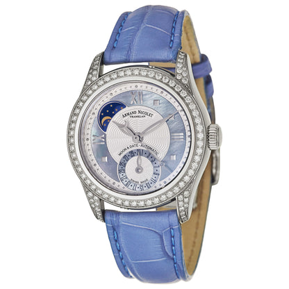 Front view of Armand Nicolet M03 Women's Automatic Watch 9151L-AK-P915VL8