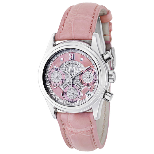 Front view of Armand Nicolet M03 Women's Automatic Watch 9154A-AS-P915RS8