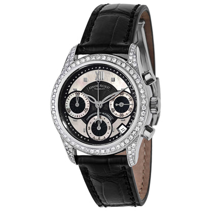 Front view of Armand Nicolet M03 Women's Automatic Watch 9154L-NN-P953NR8