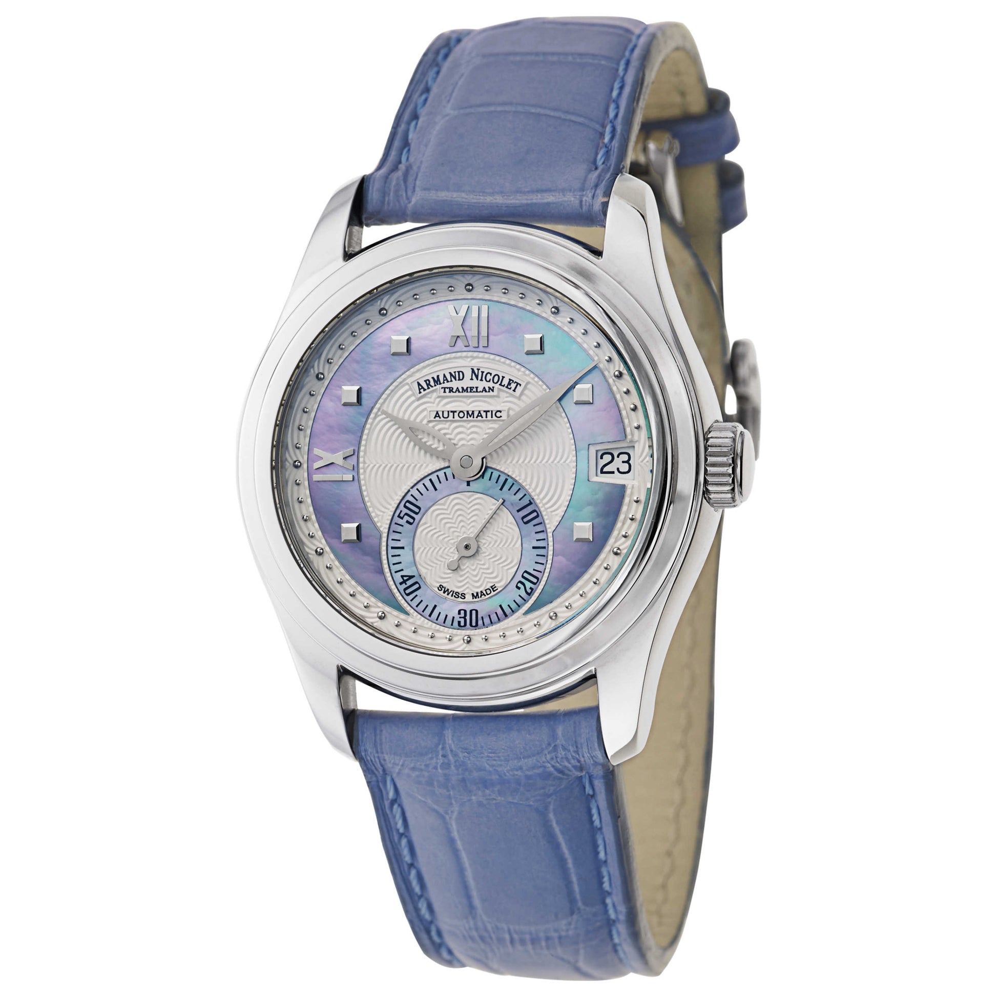 Front view of Armand Nicolet M03 Women's Automatic Watch 9155A-AK-P915VL8