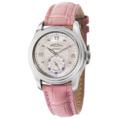 Front view of Armand Nicolet M03 Women's Automatic Watch 9155A-AN-P915RS8