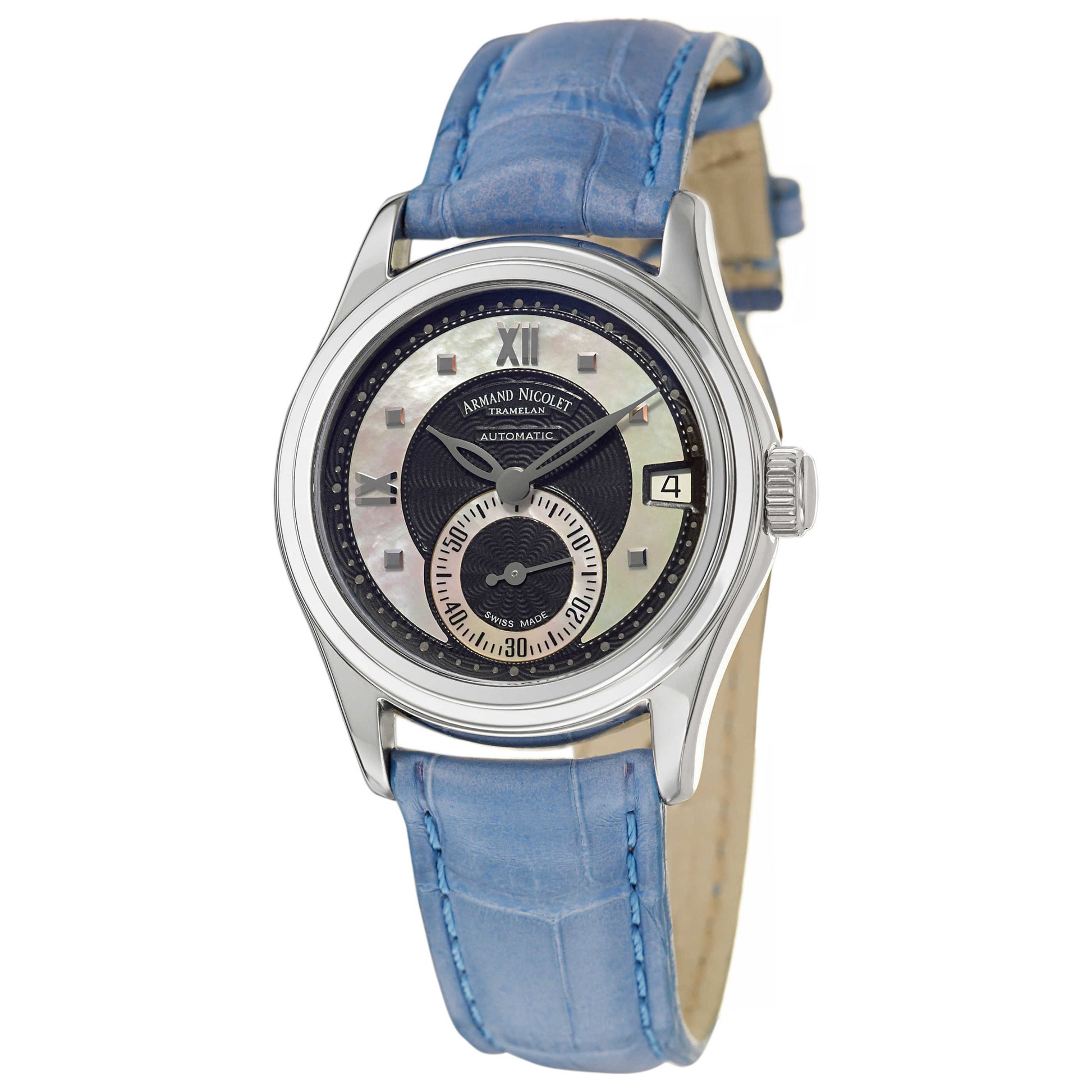 Front view of Armand Nicolet M03 Women's Automatic Watch 9155A-NN-M9150