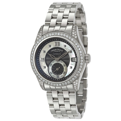 Front view of Armand Nicolet M03 Women's Automatic Watch 9155L-NN-M9150