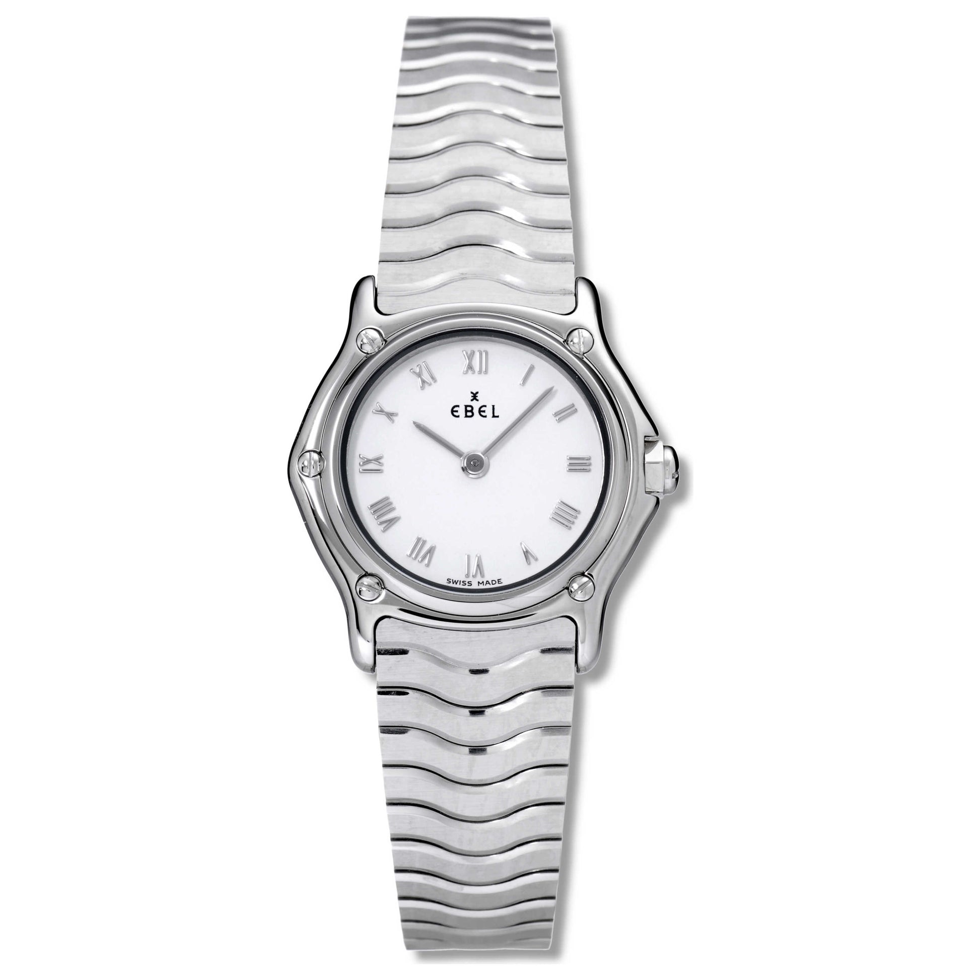 Front view of Ebel Sport Classic Women's Swiss Quartz (Battery-Powered) Watch 9157112-0228
